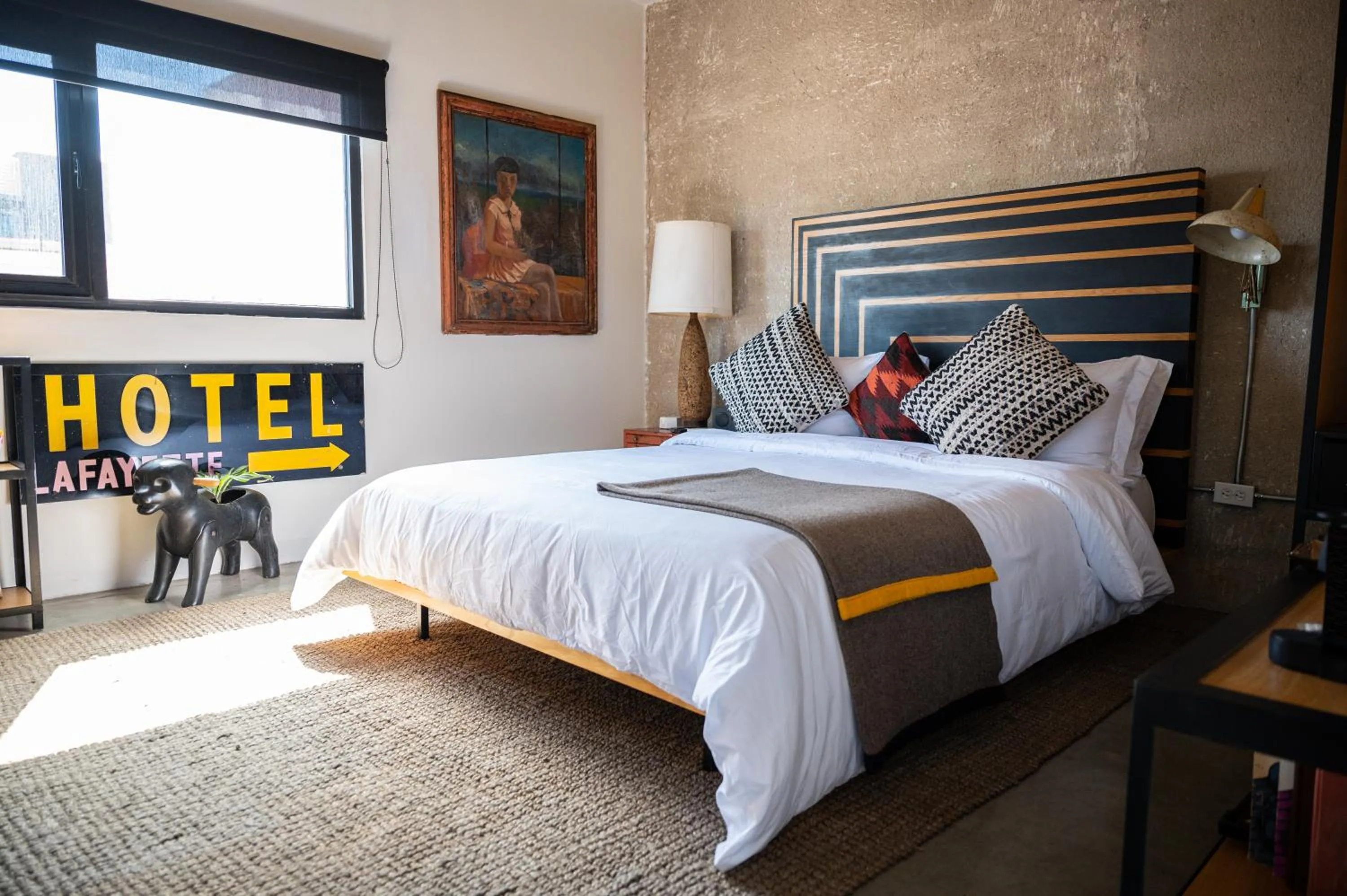 Bed in Hotel Boutique Lafayette Tijuana