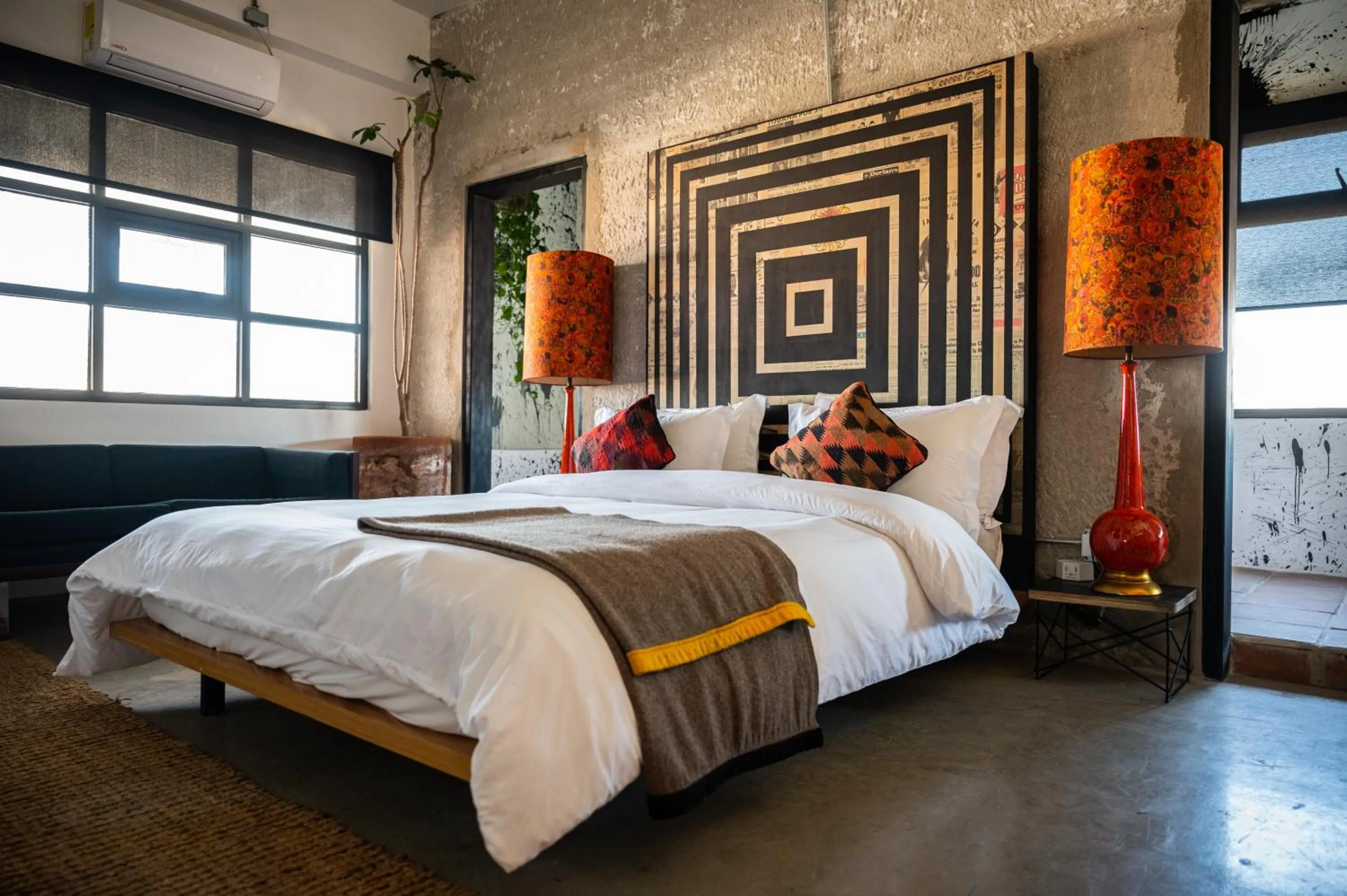 Bed in Hotel Boutique Lafayette Tijuana