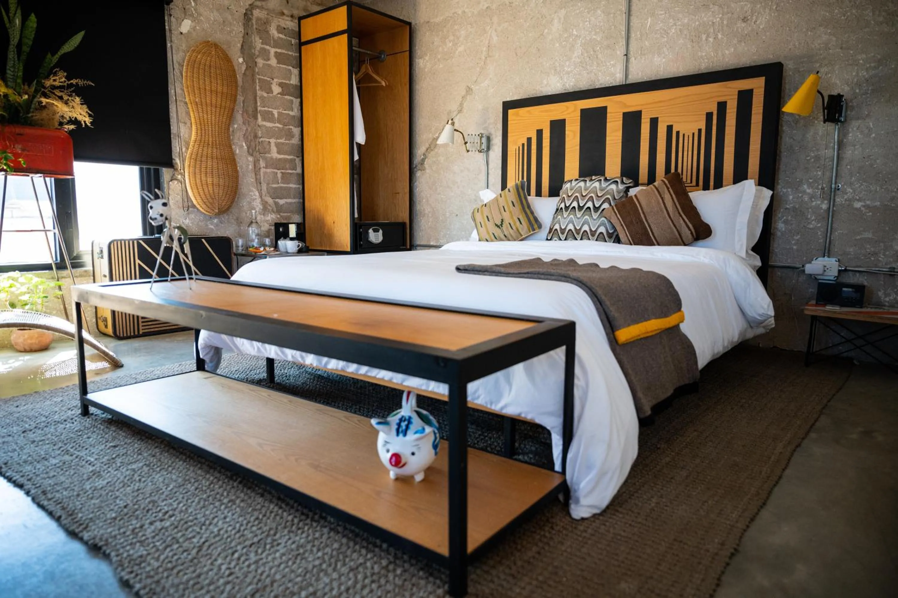 Bed in Hotel Boutique Lafayette Tijuana