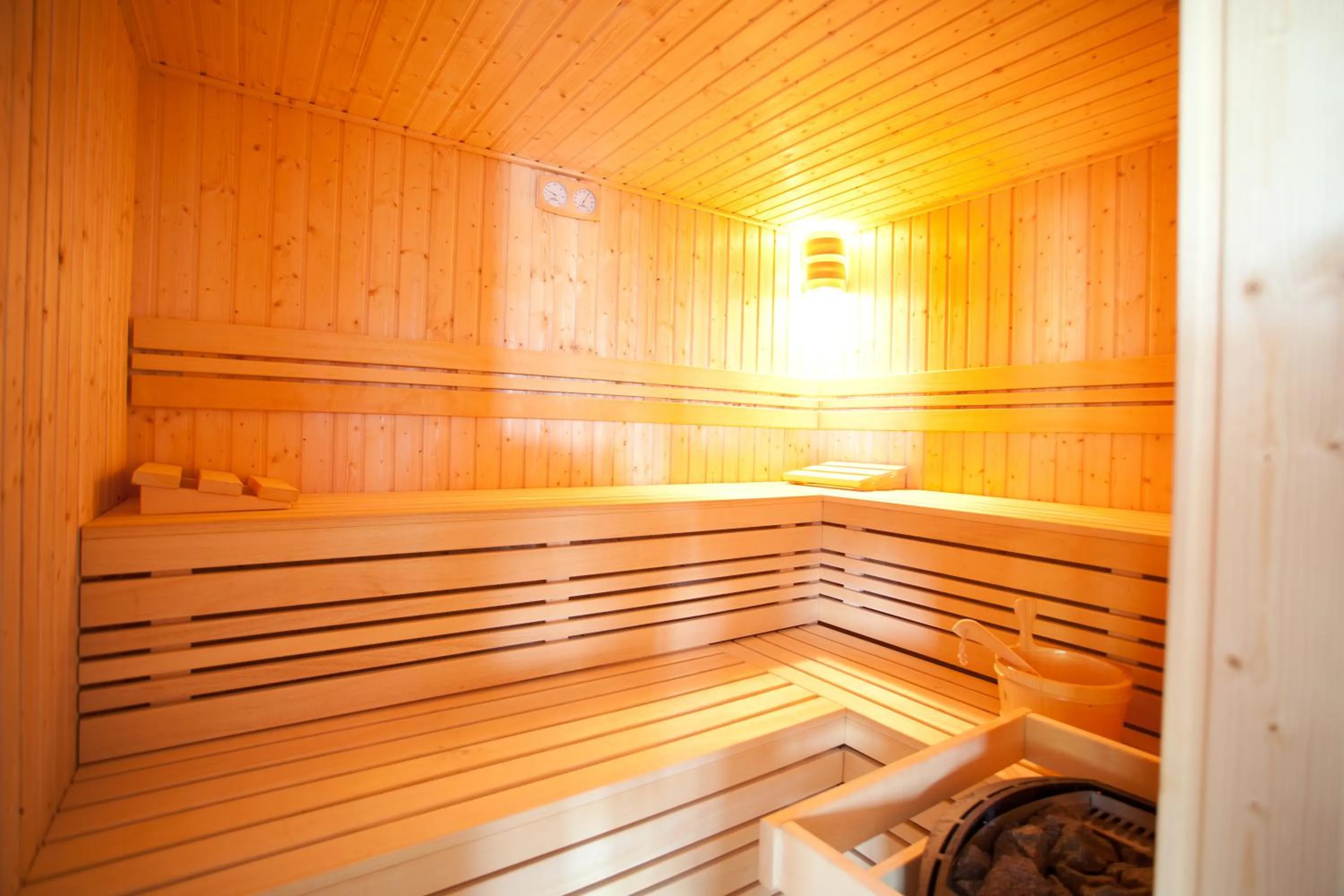 Sauna in Angyal Borászat és Panzió