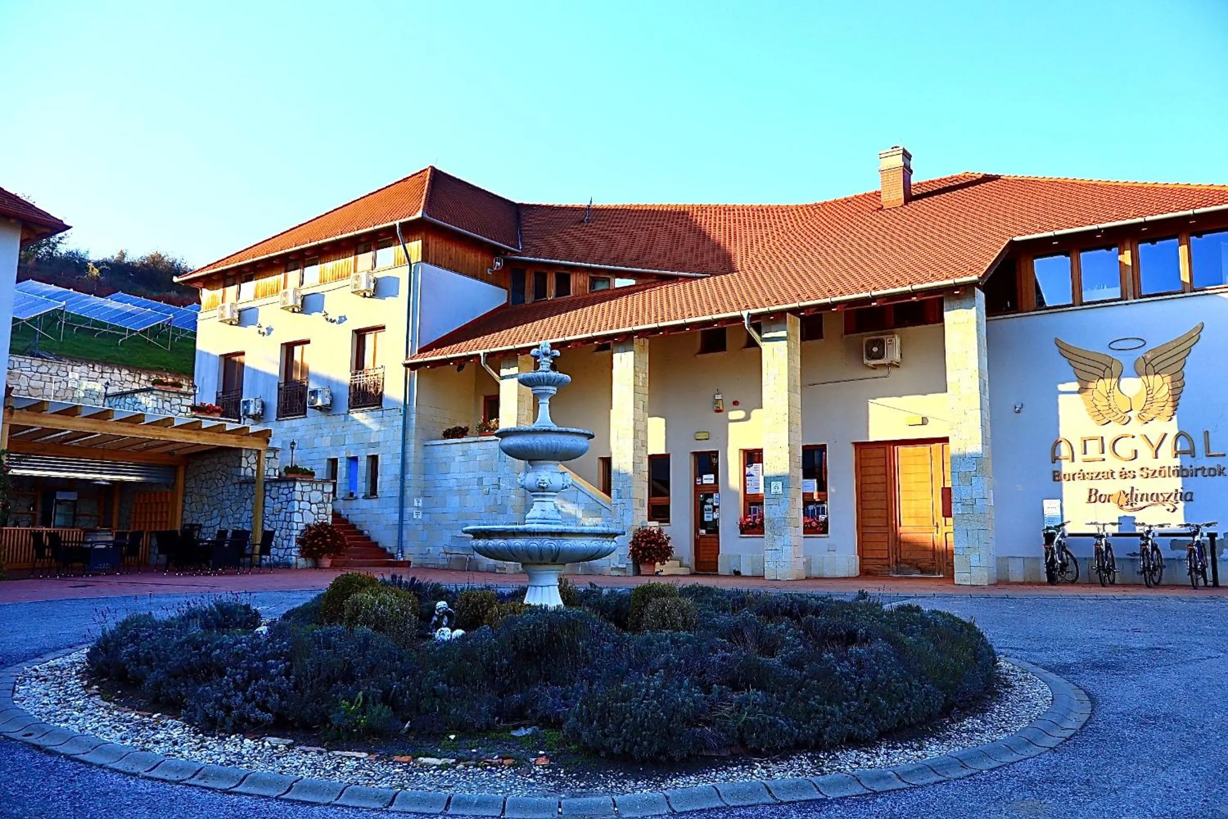Property building in Angyal Borászat és Panzió