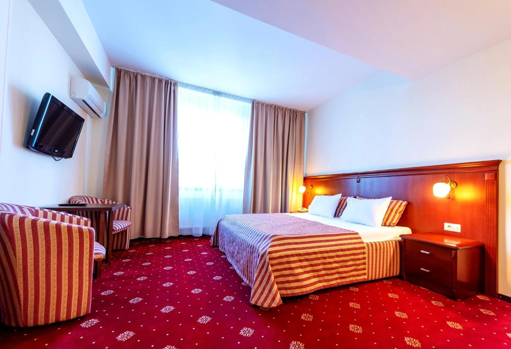 Bed in Hotel Minerva