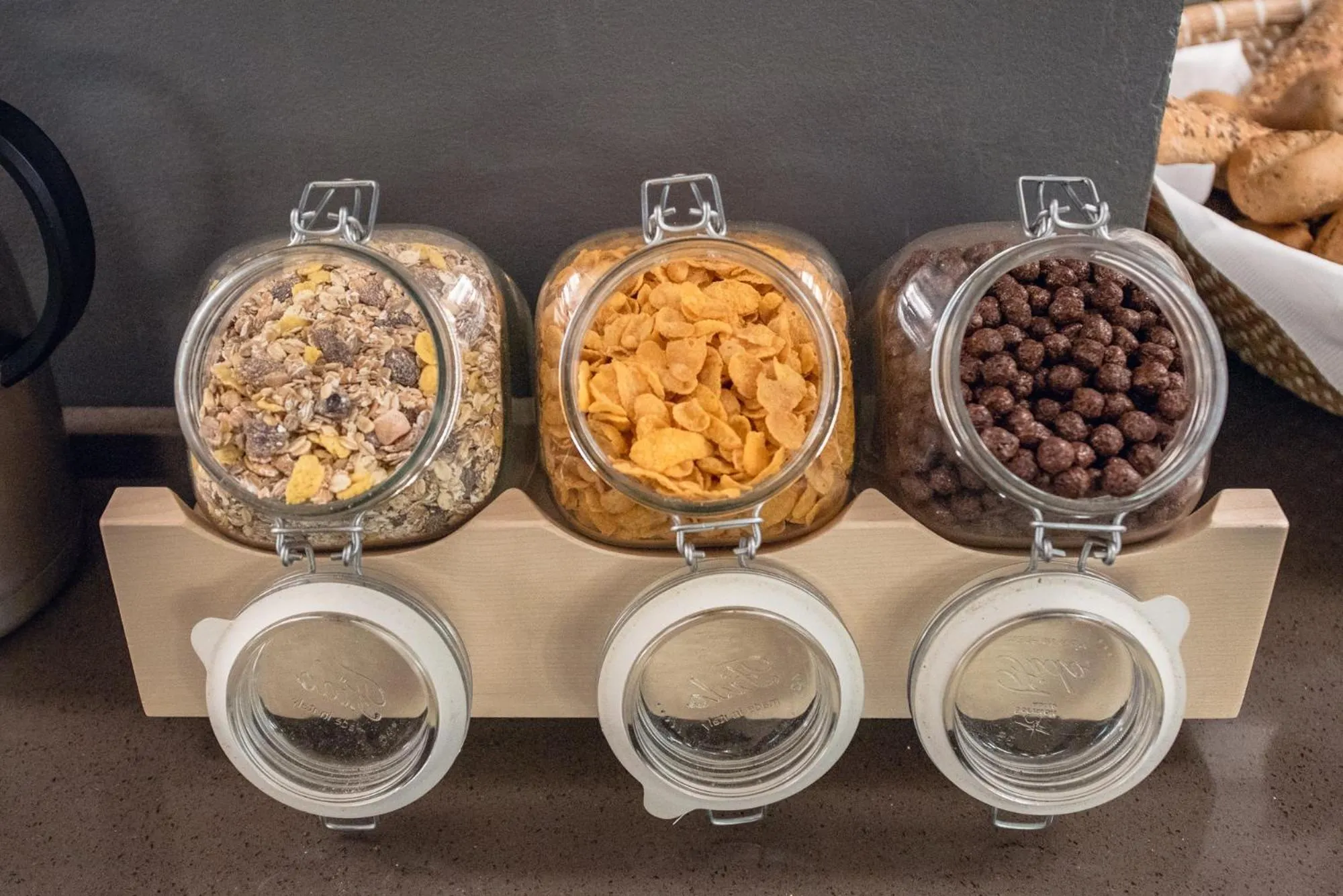 Buffet breakfast in Hotel Minerva