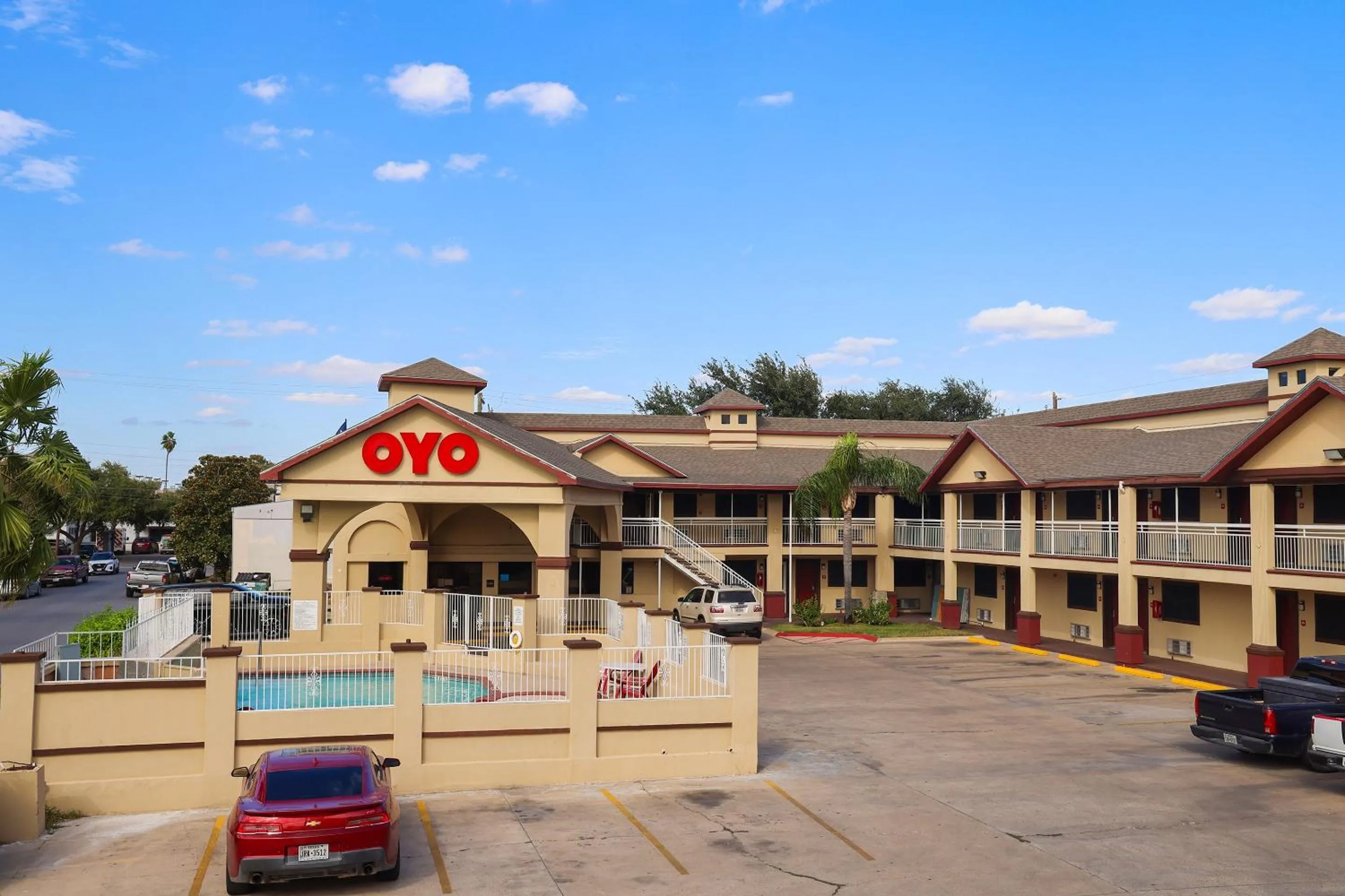 On site in OYO Hotel McAllen Airport South