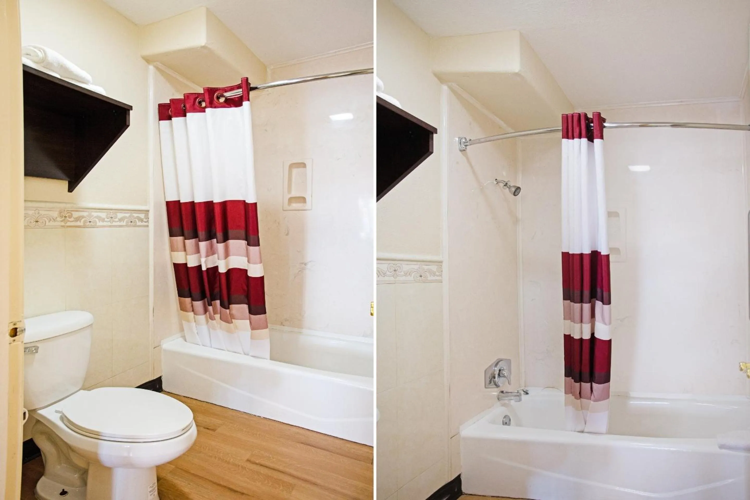 Bathroom in OYO Hotel McAllen Airport South