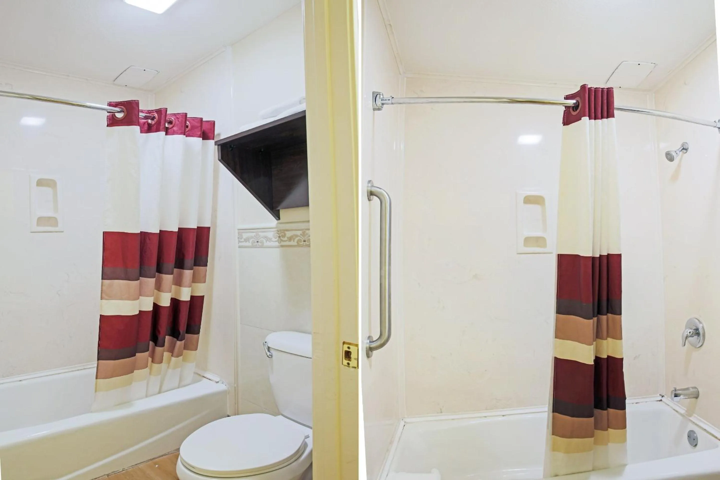 Bathroom in OYO Hotel McAllen Airport South