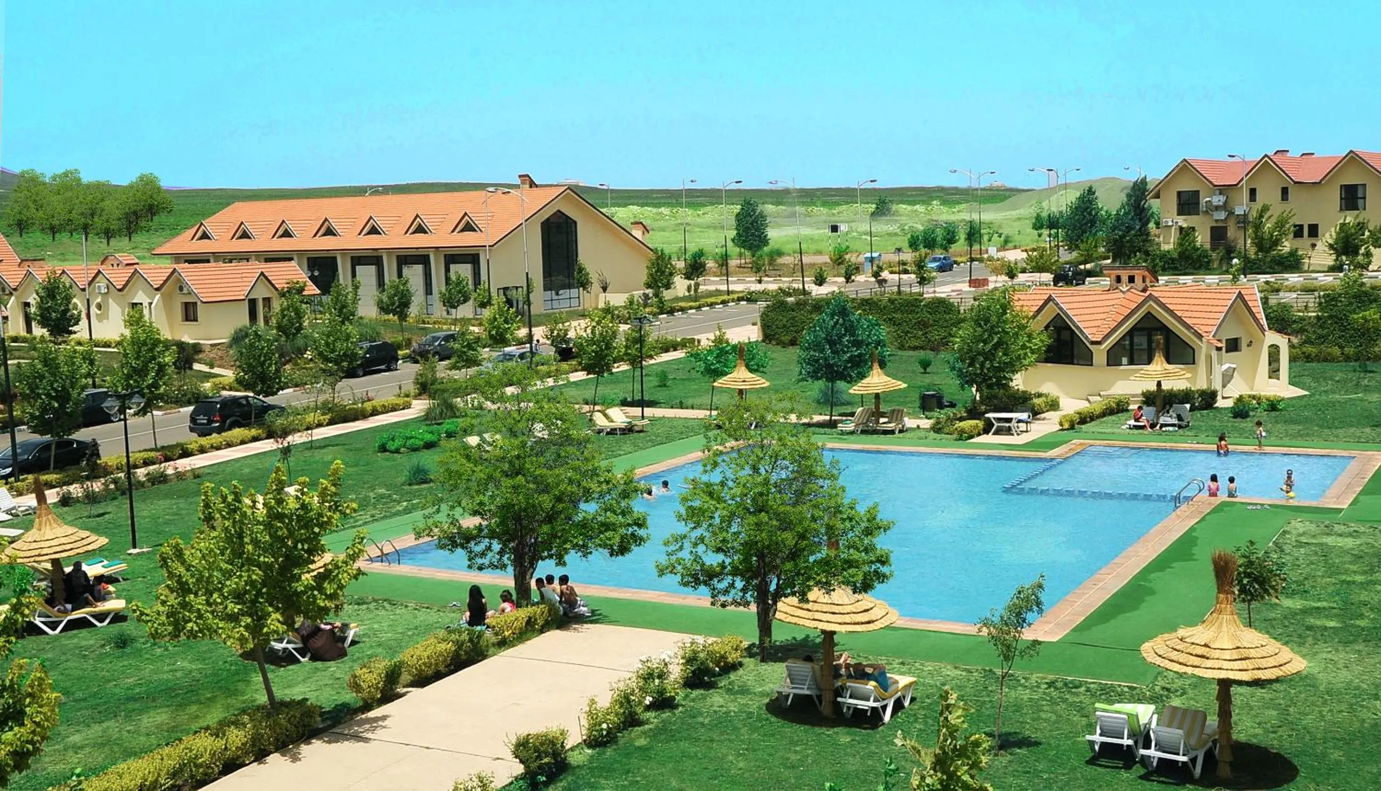 Bird's eye view in Farah Inn Ifrane