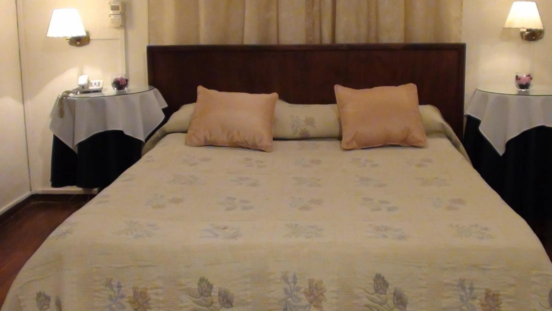Bed in Hotel Uruguay