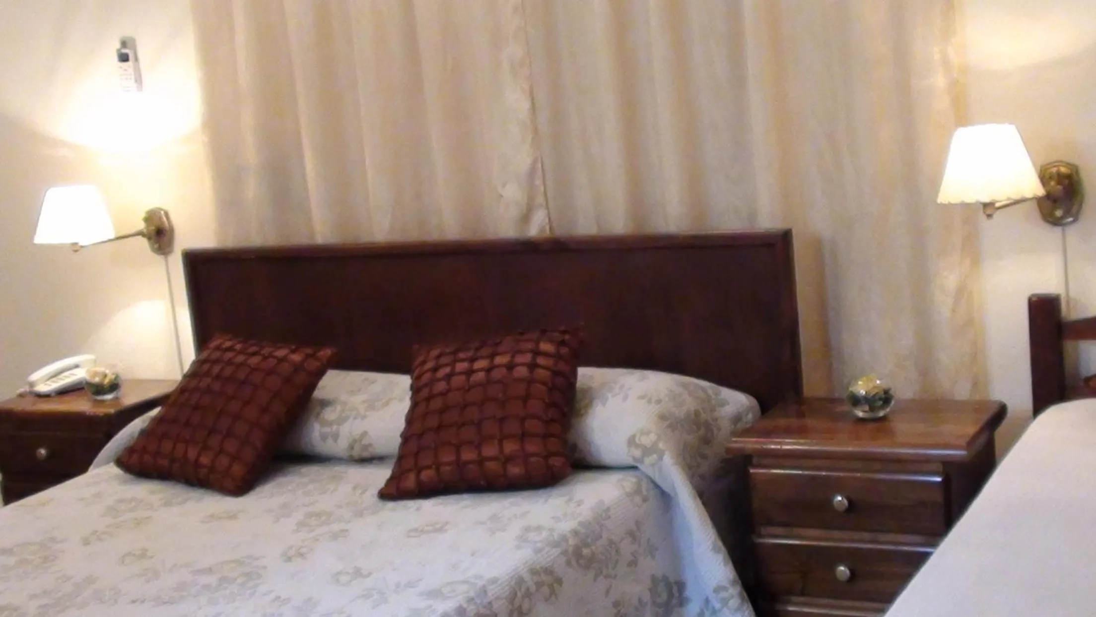 Bed in Hotel Uruguay