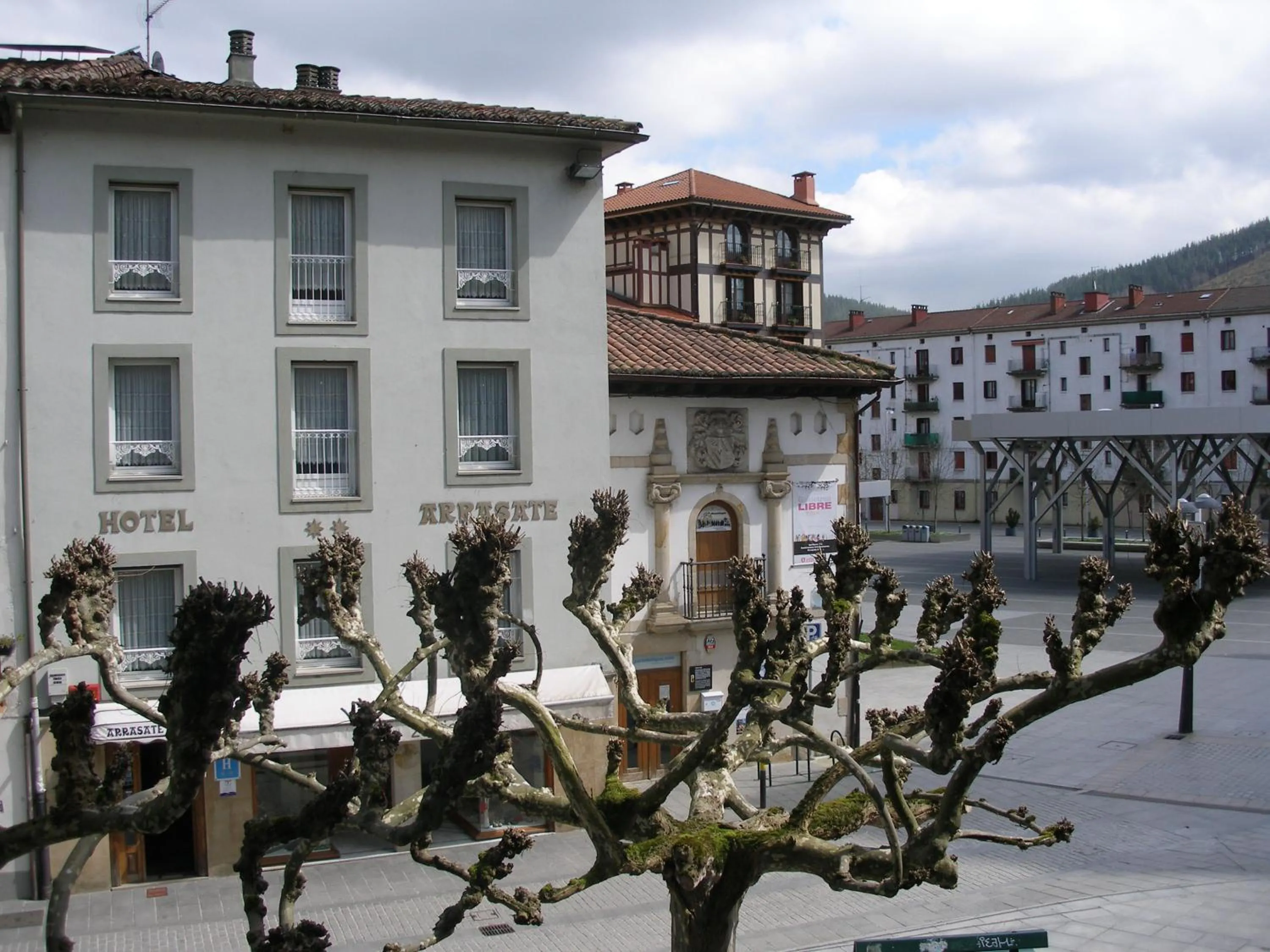 Facade/entrance in Hotel Arrasate