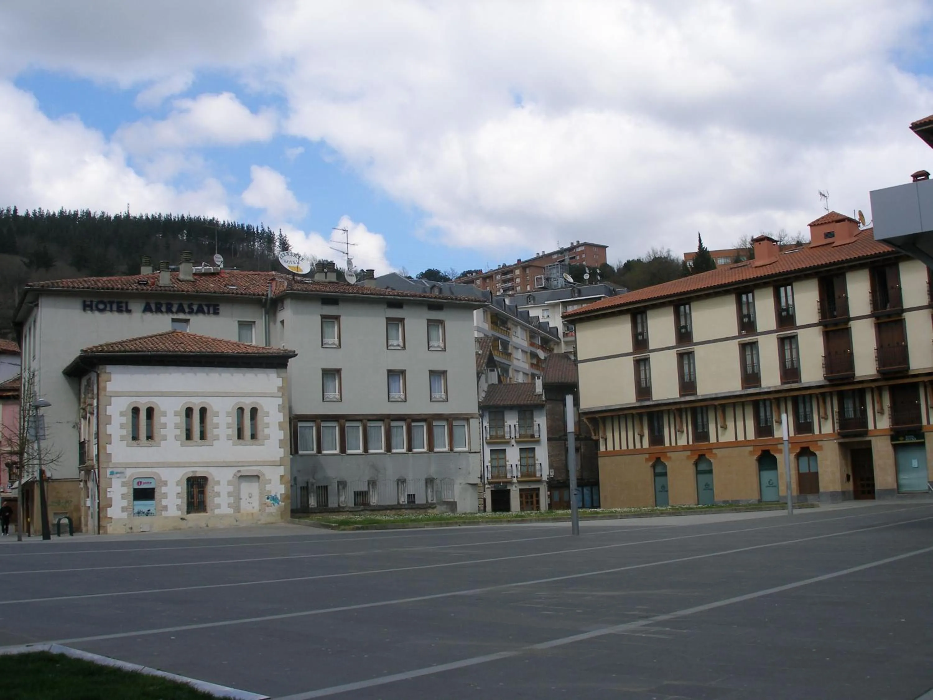 Facade/entrance in Hotel Arrasate