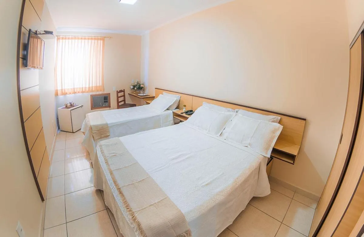 Bed in Antico Plaza Hotel