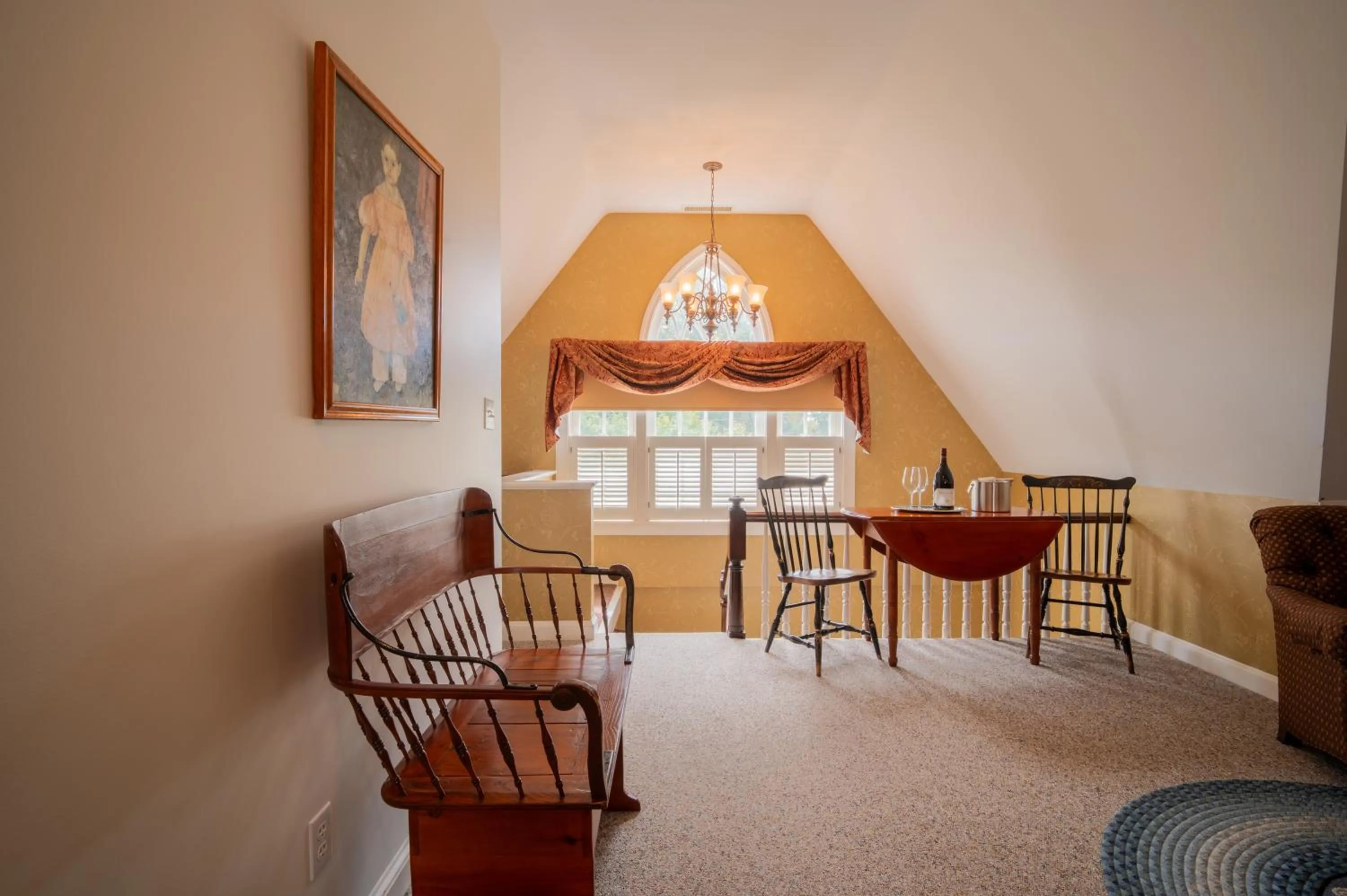 Living room in The Winstead Inn