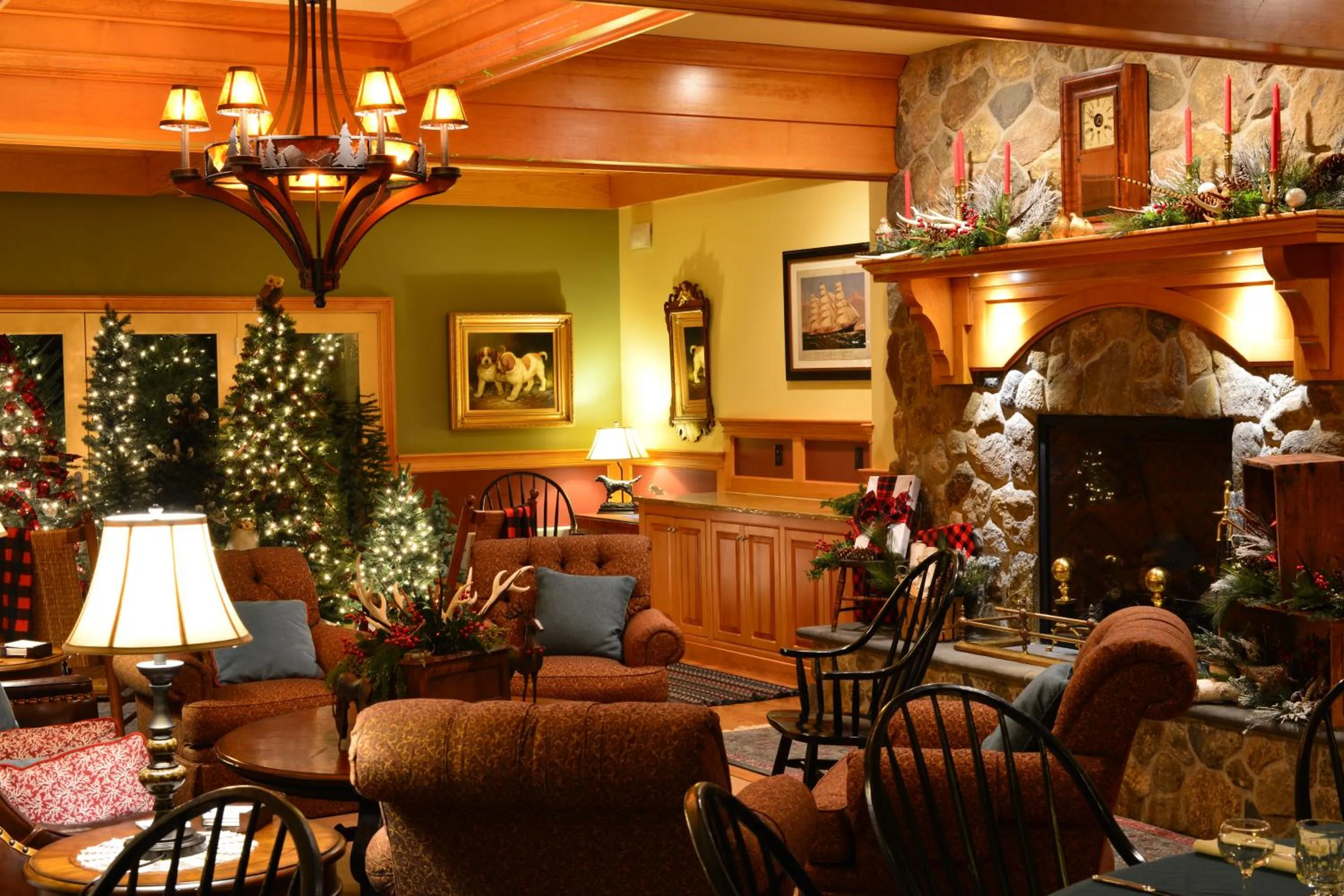 Living room in The Winstead Inn