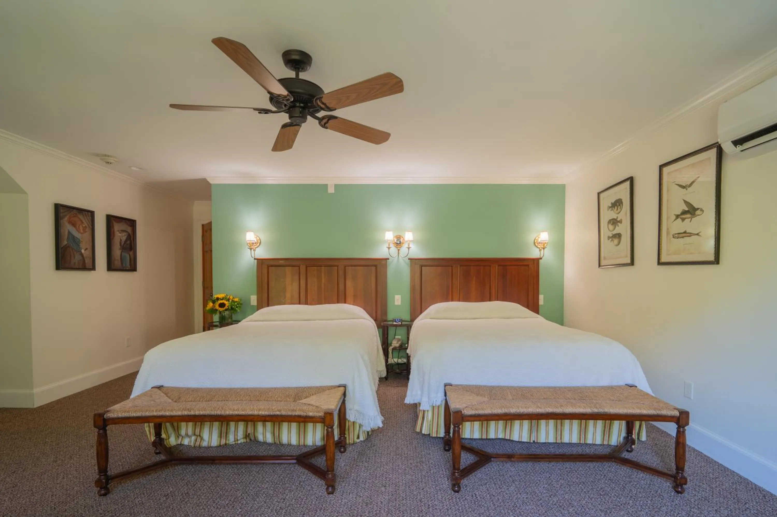 Bed in The Winstead Inn