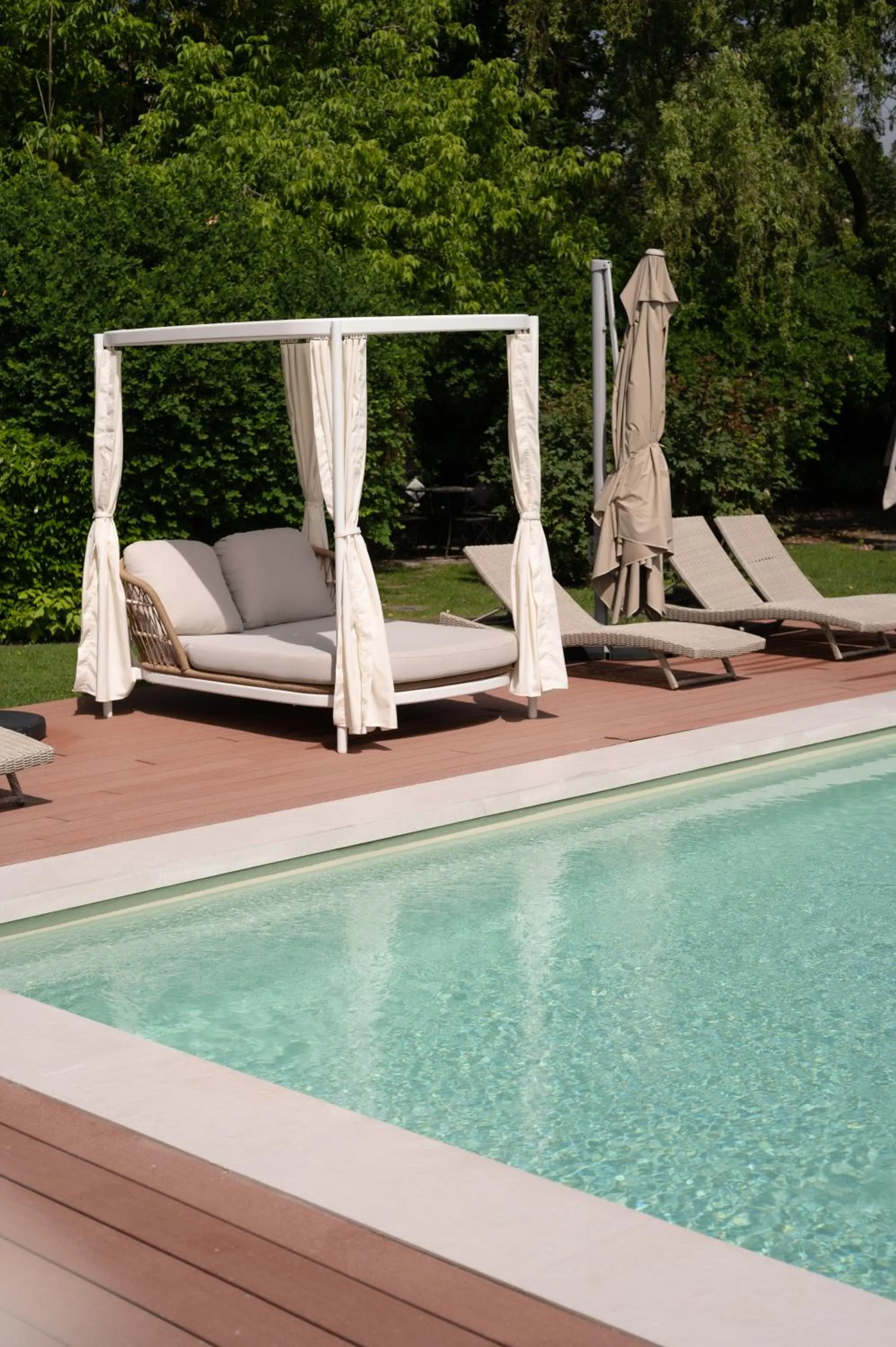 Swimming pool in Hotel La Residenza