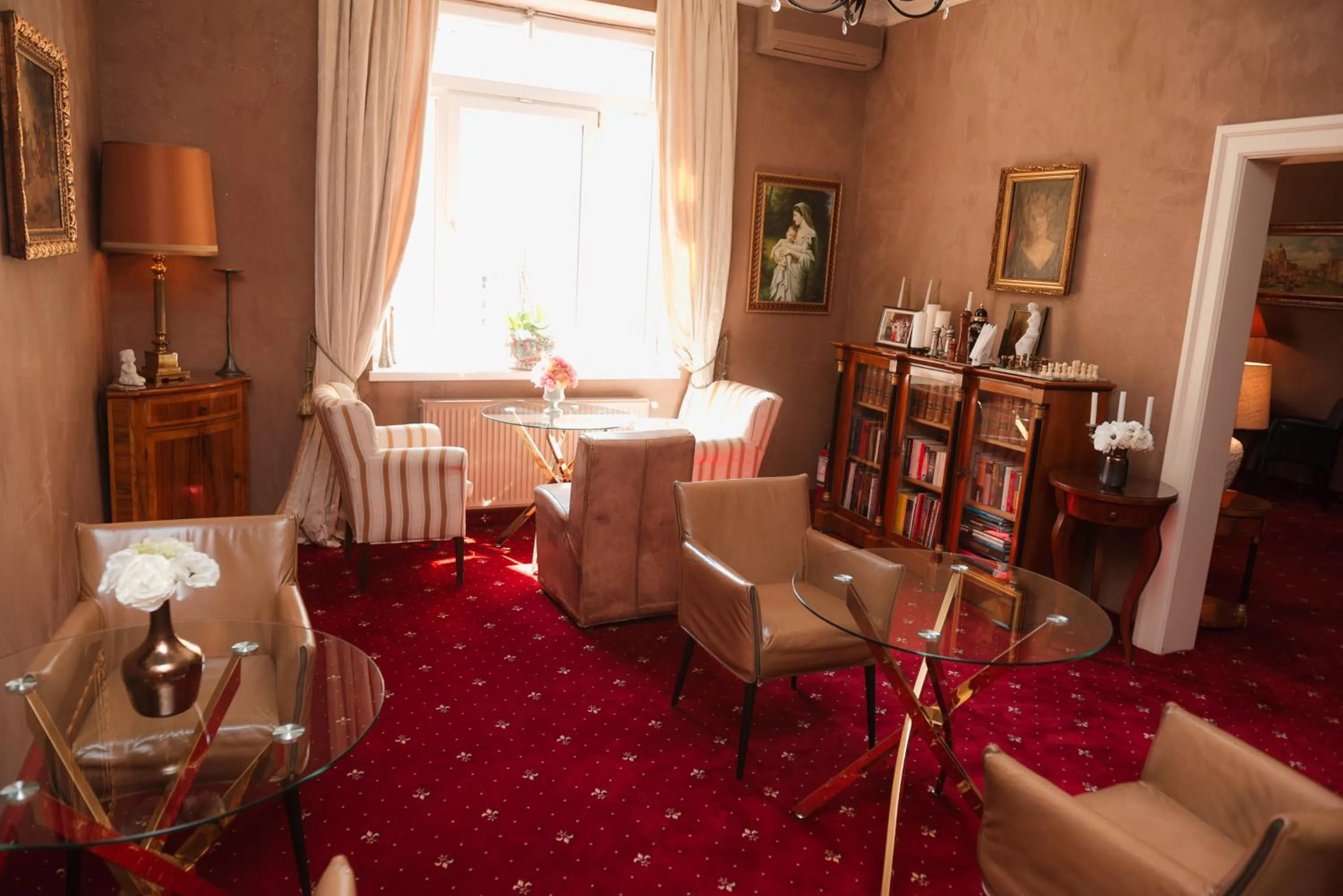 Seating area in Hotel La Residenza