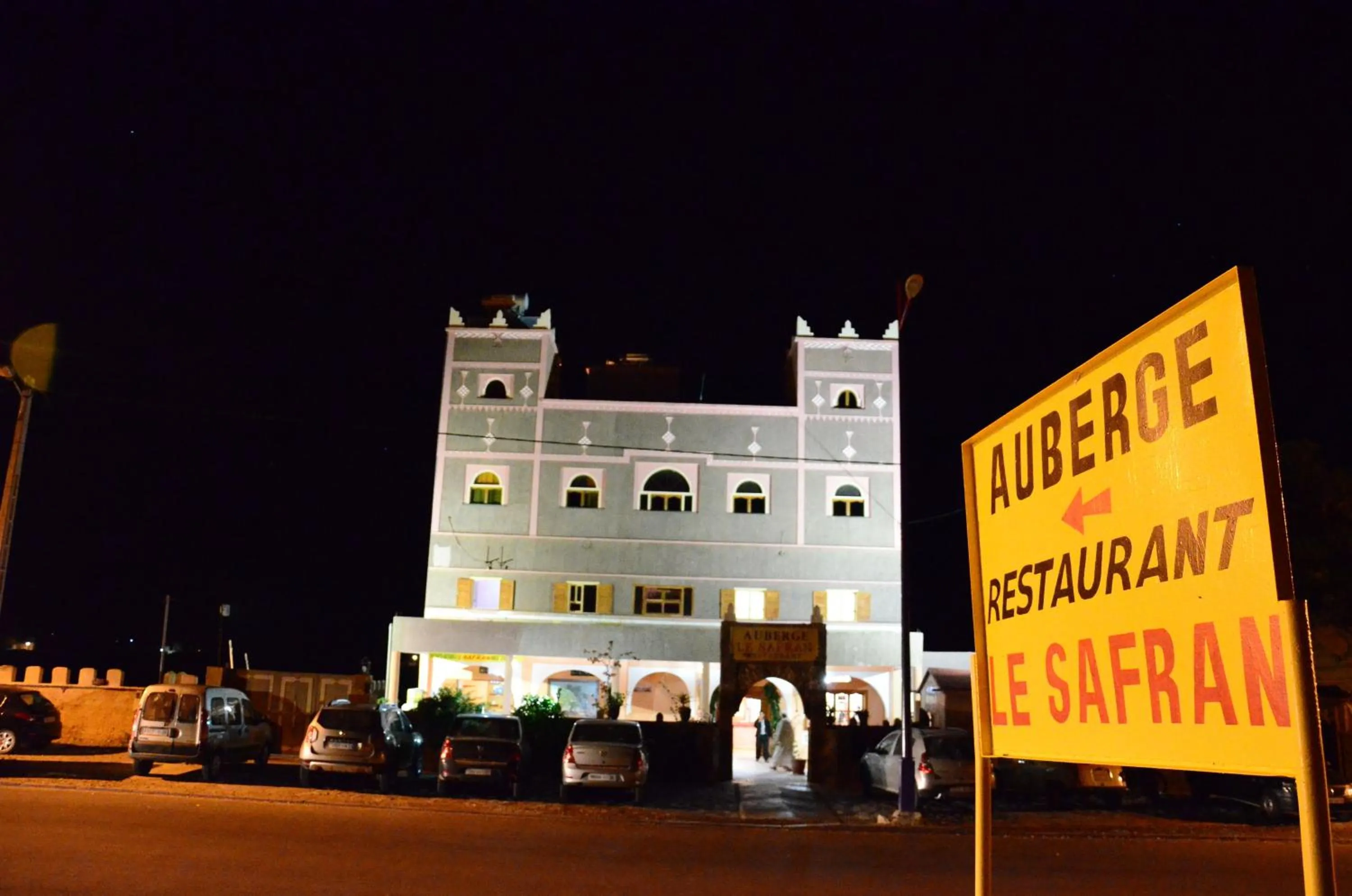 Facade/entrance in Auberge Restaurant le Safran
