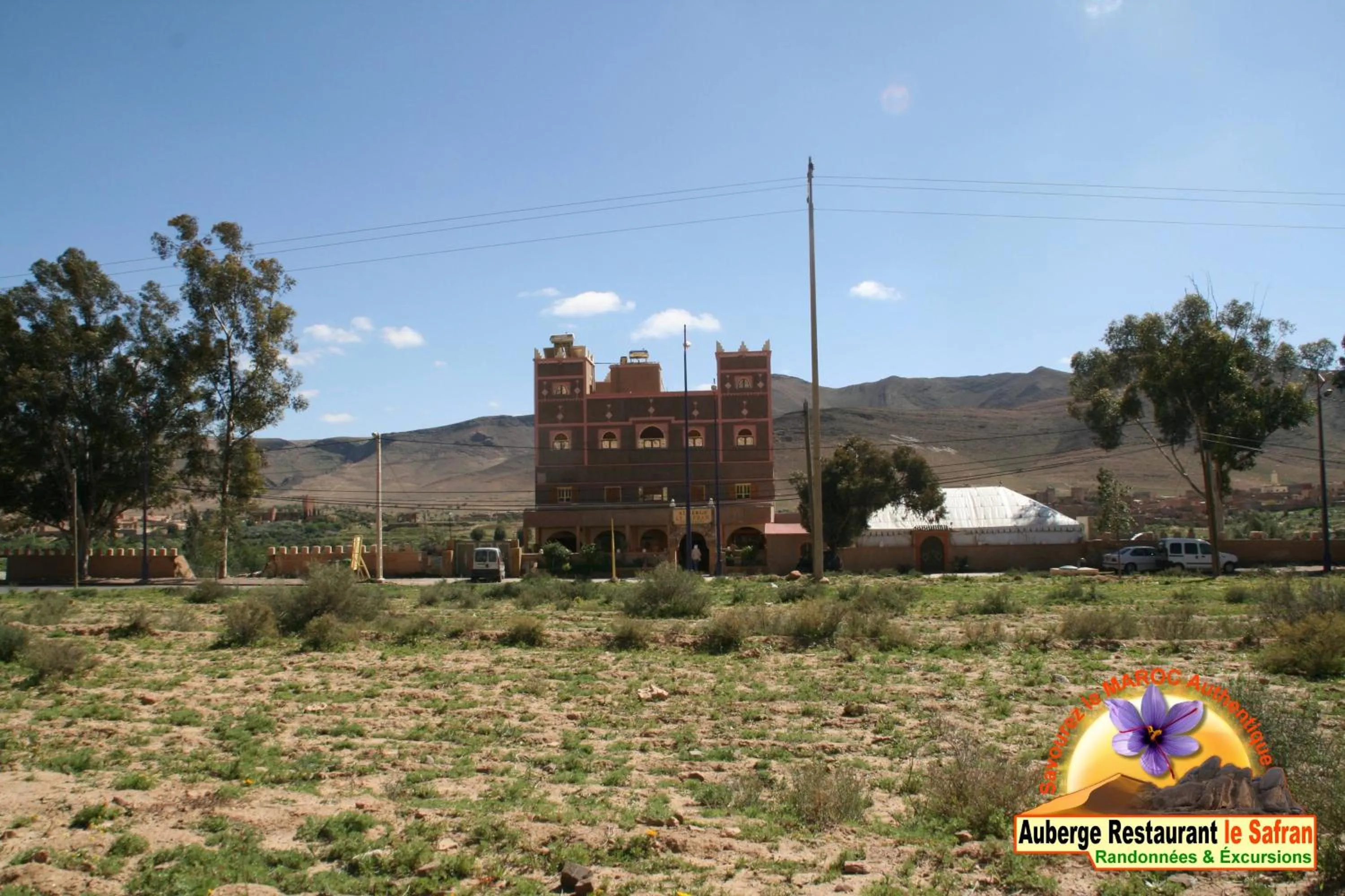 Facade/entrance in Auberge Restaurant le Safran