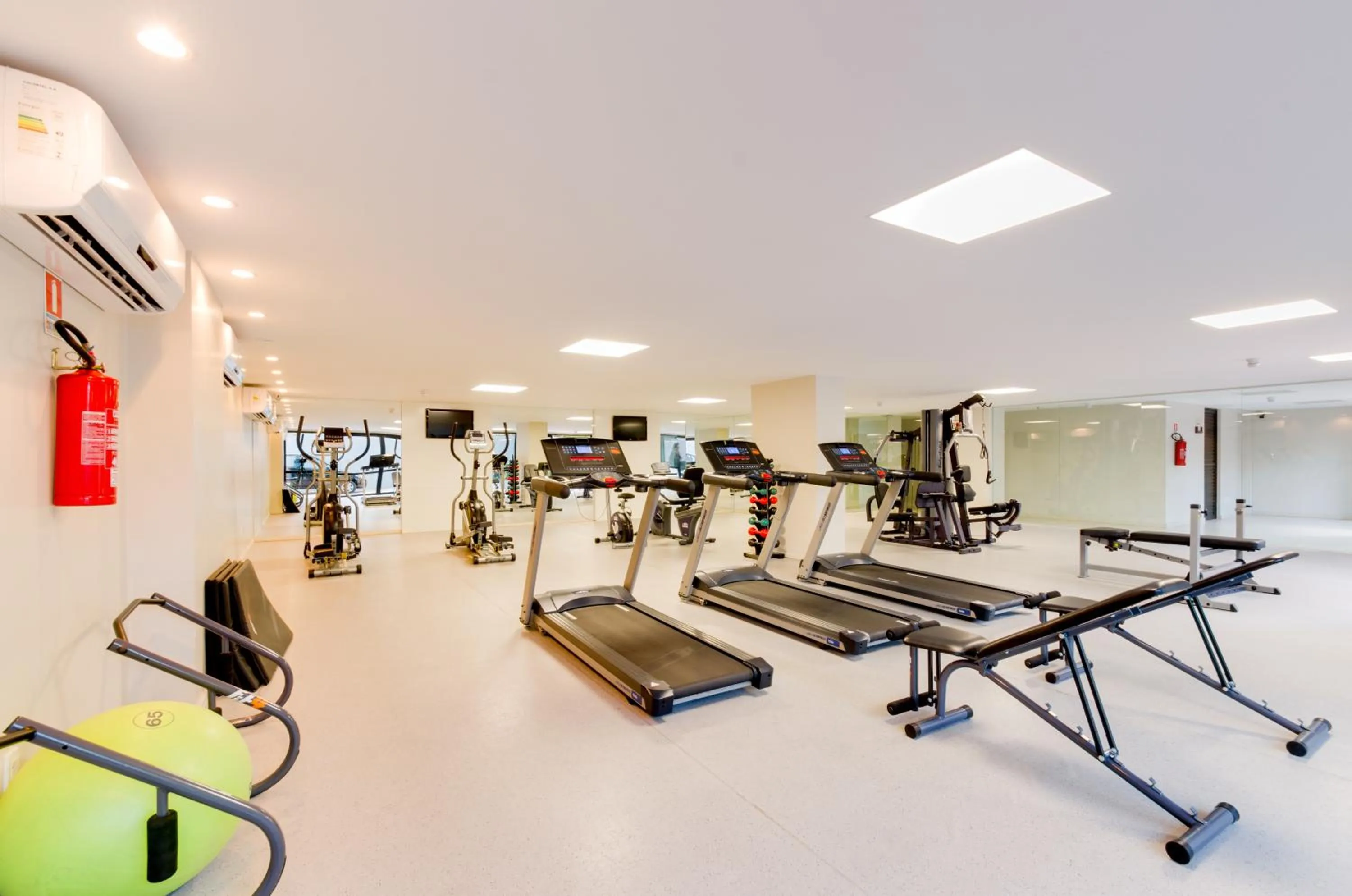 Fitness centre/facilities in Meridiano Hotel
