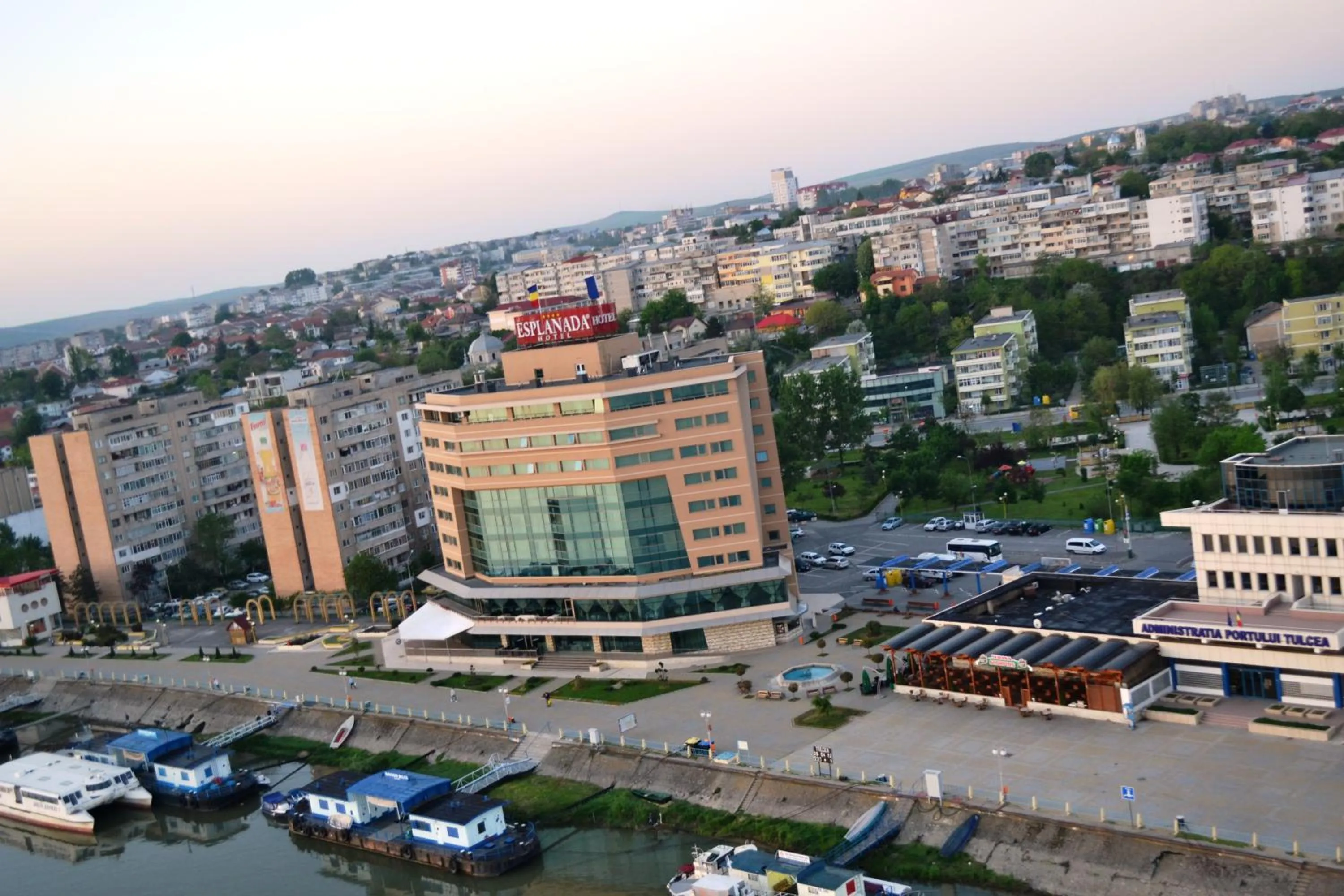 Bird's eye view in Hotel Esplanada