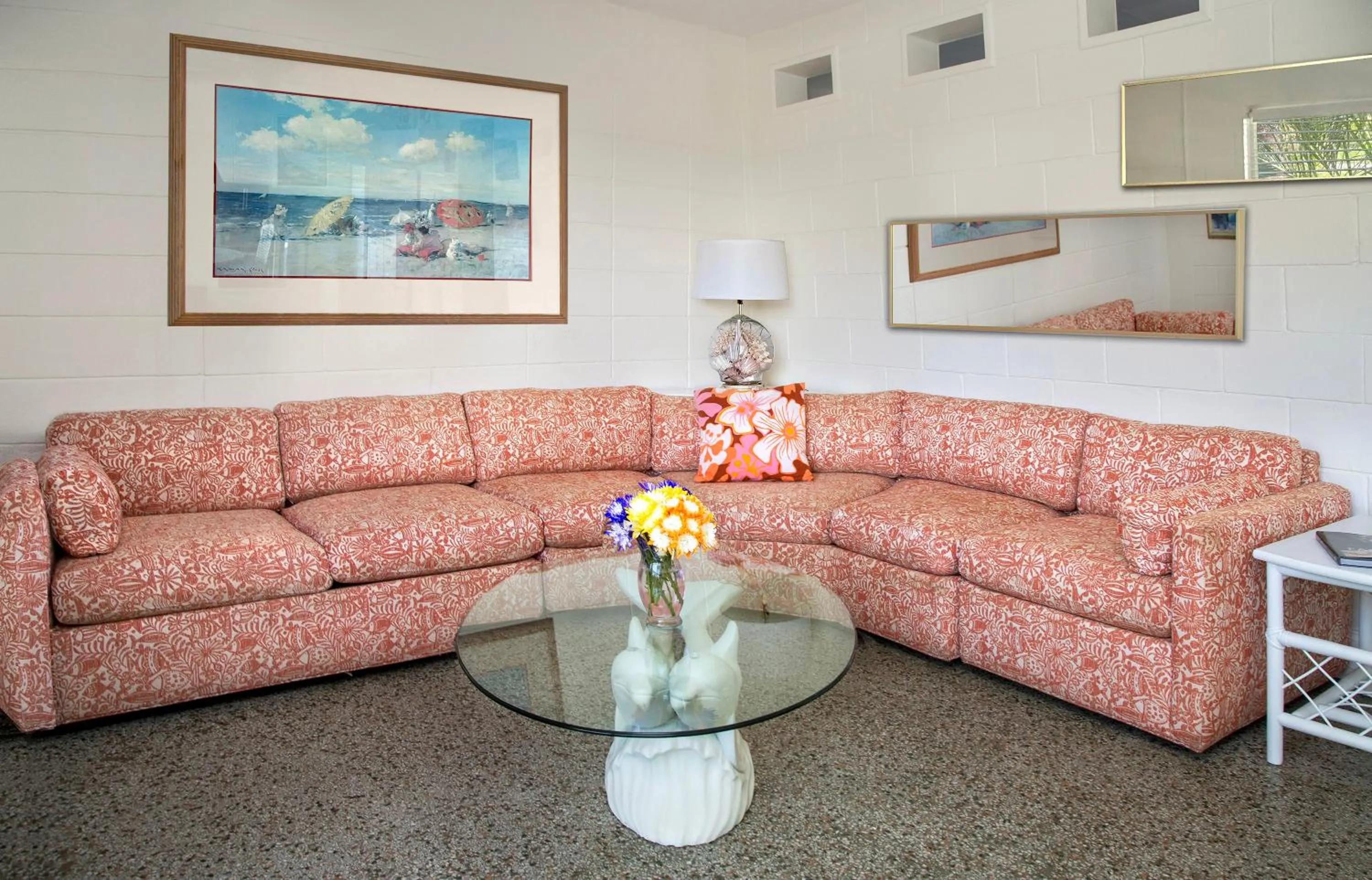 Seating area in South Beach Place - Vero Beach