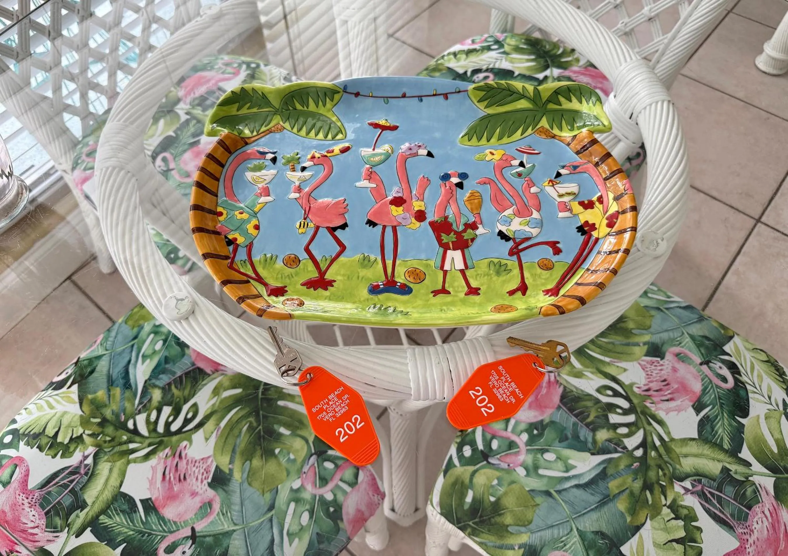 Decorative detail in South Beach Place - Vero Beach