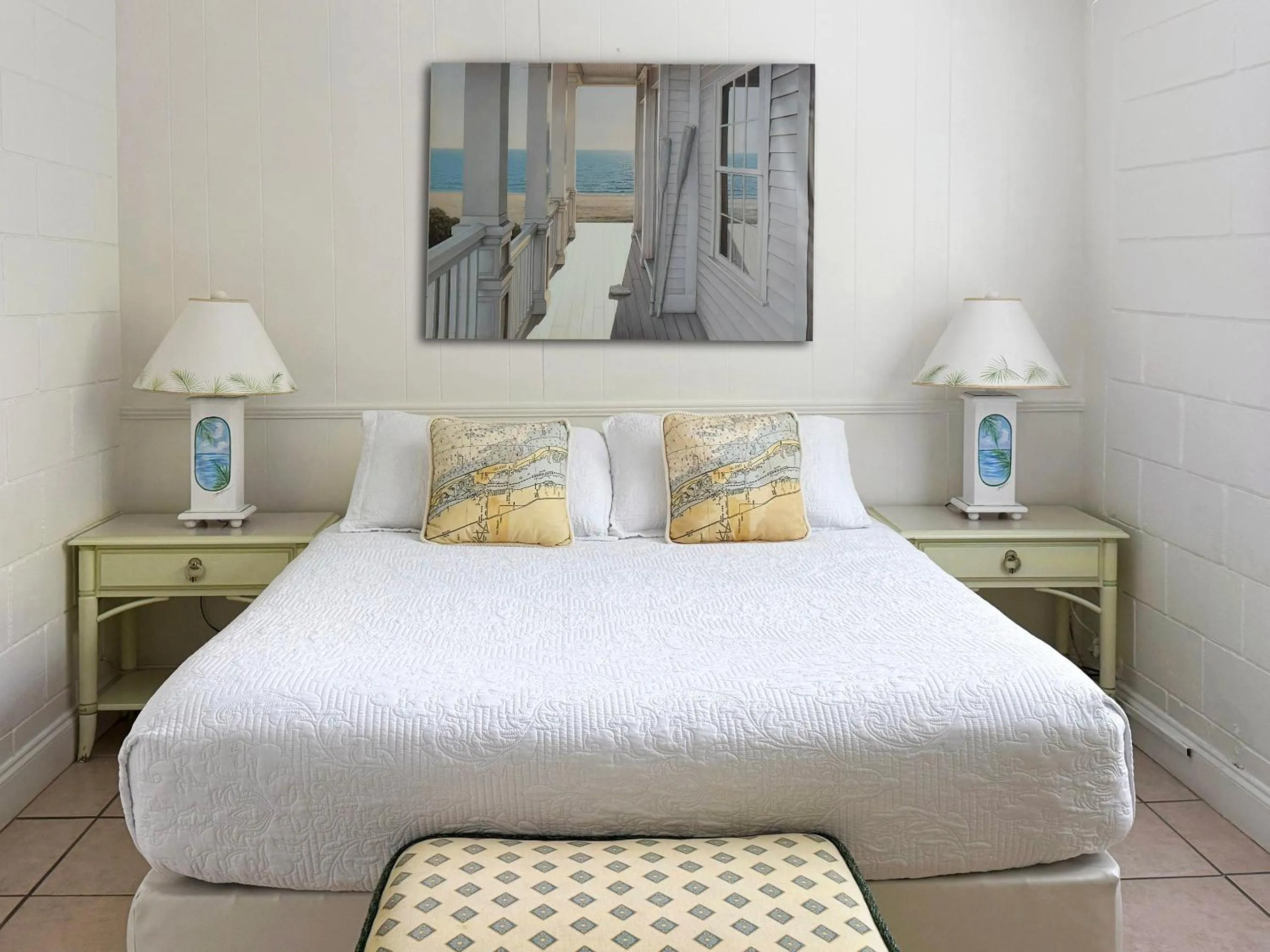 Bedroom, Bed in South Beach Place - Vero Beach