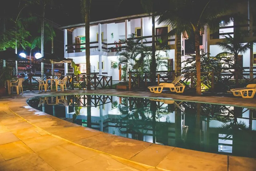 Swimming pool in Pousada Casarão