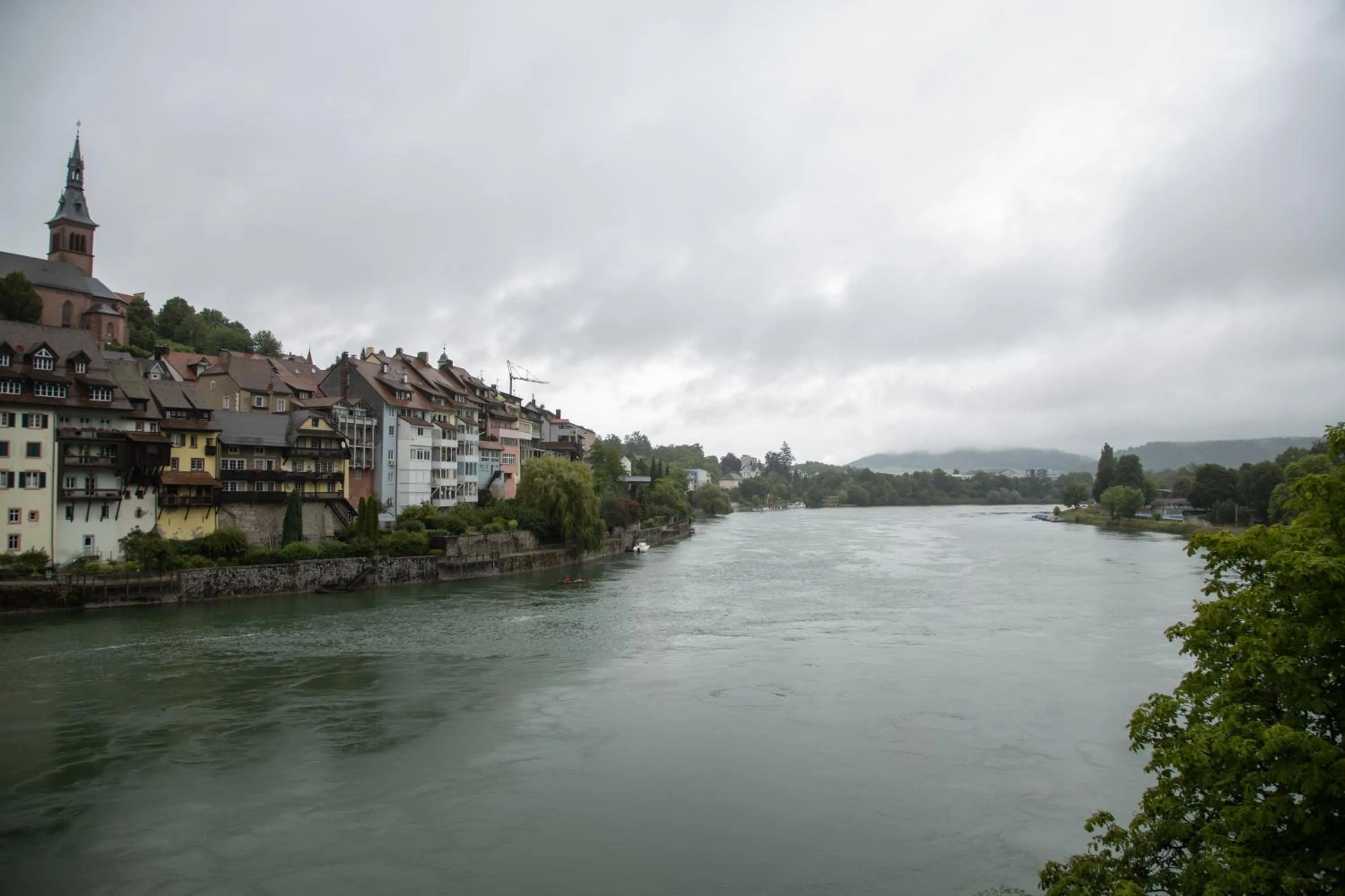 River view in Hotel Mokka Laufenburg