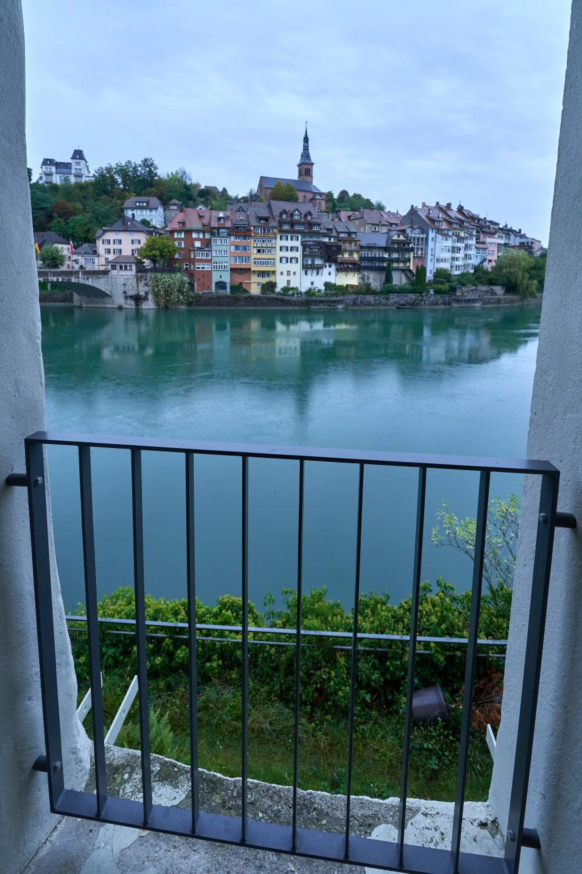 River view in Hotel Mokka Laufenburg