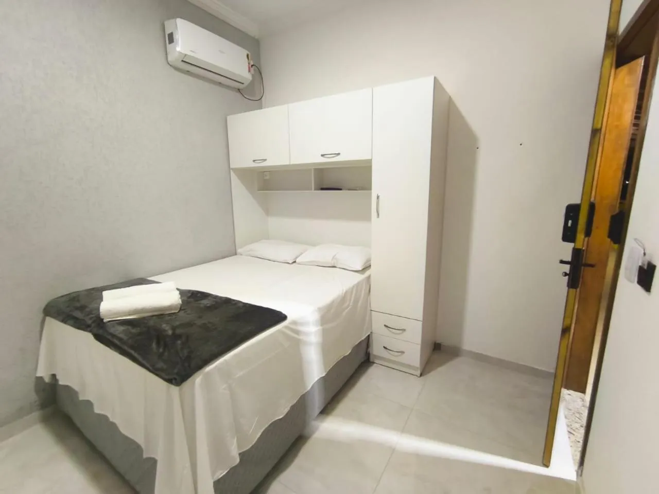 Bed in Pousada Lirio dos Vales