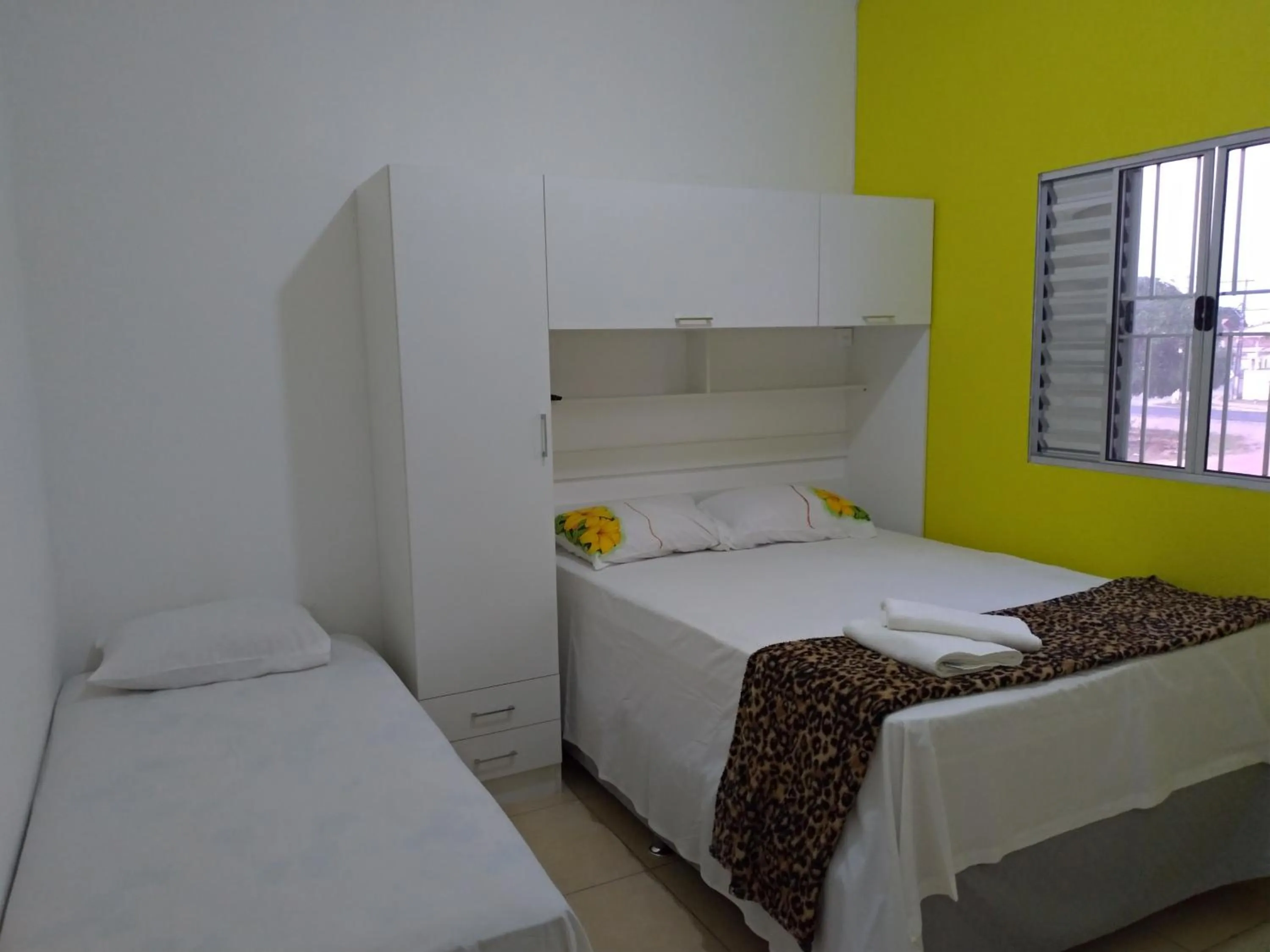 Bed in Pousada Lirio dos Vales