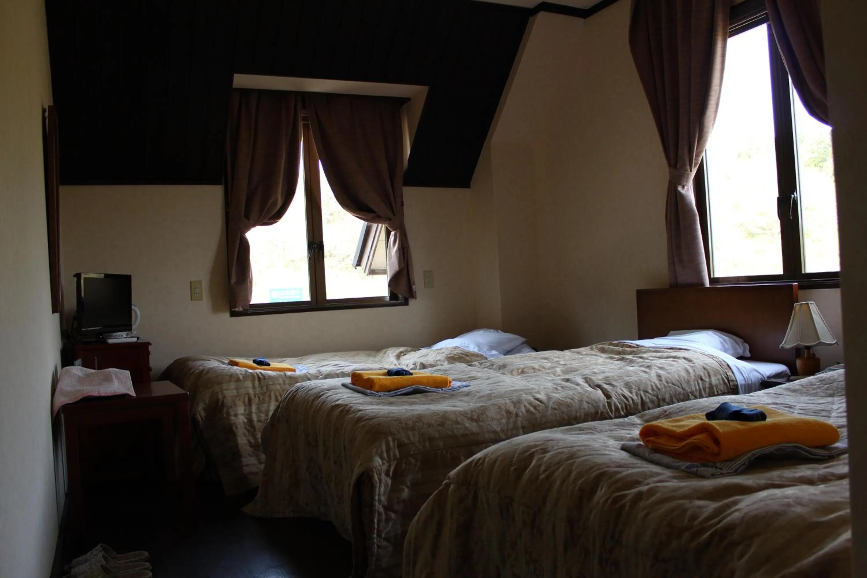 Photo of the whole room, Bed in Matsushima Petit Hotel Bistro Abalon