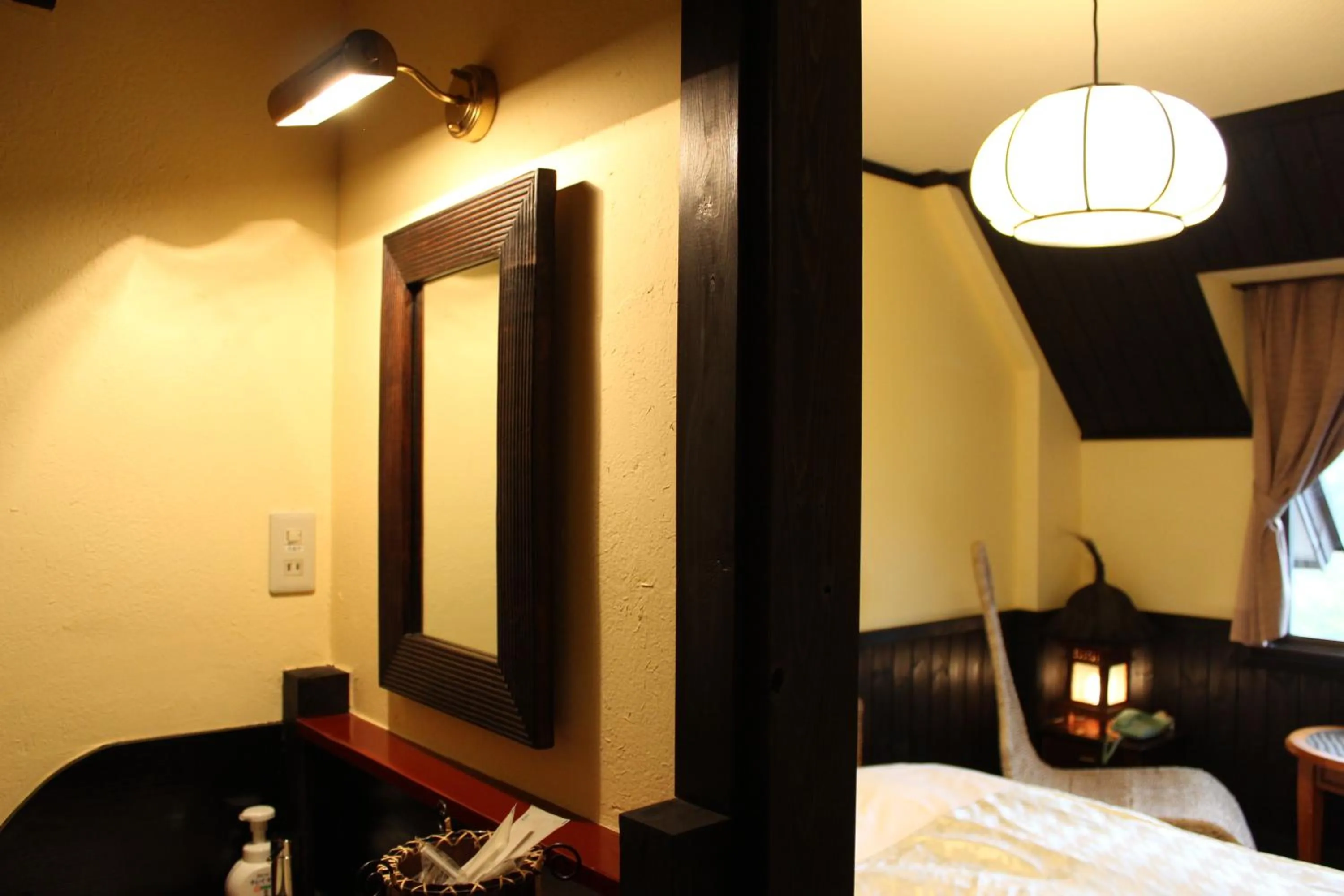 Bed in Matsushima Petit Hotel Bistro Abalon