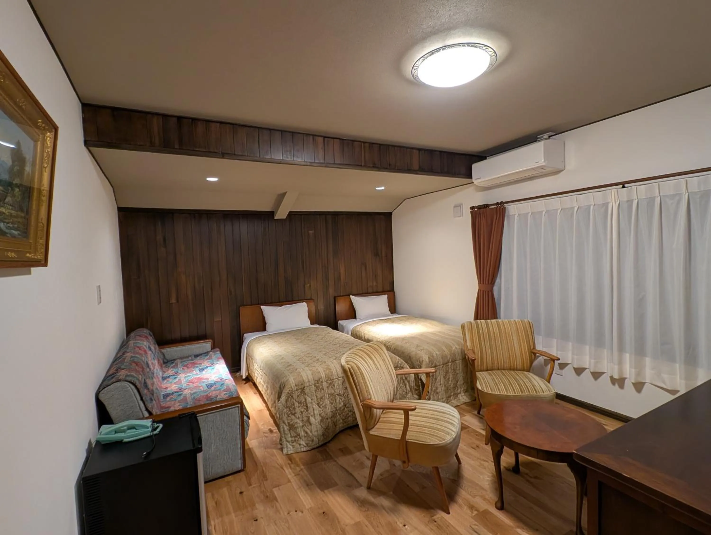 Bed in Matsushima Petit Hotel Bistro Abalon