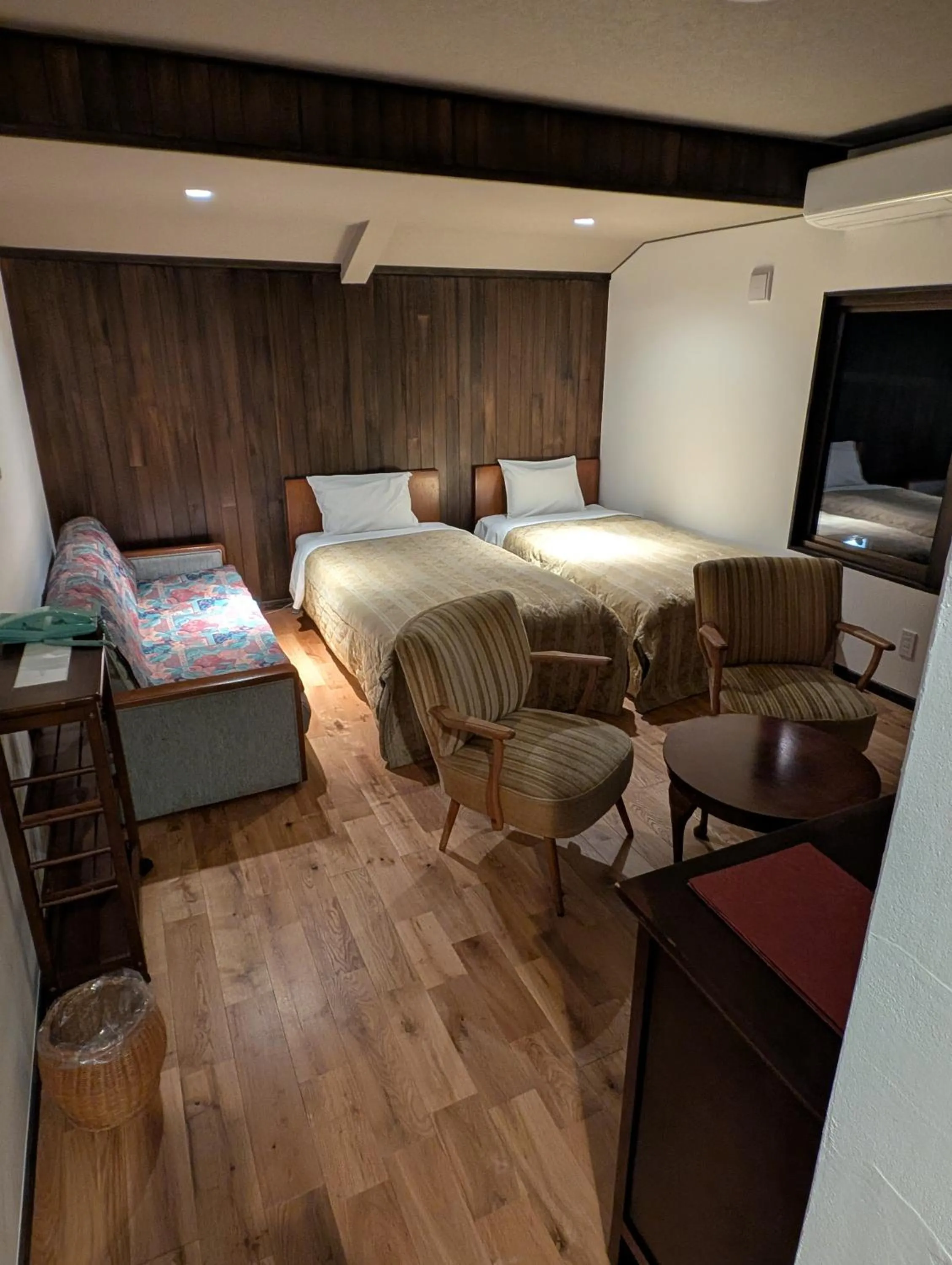 Bed in Matsushima Petit Hotel Bistro Abalon