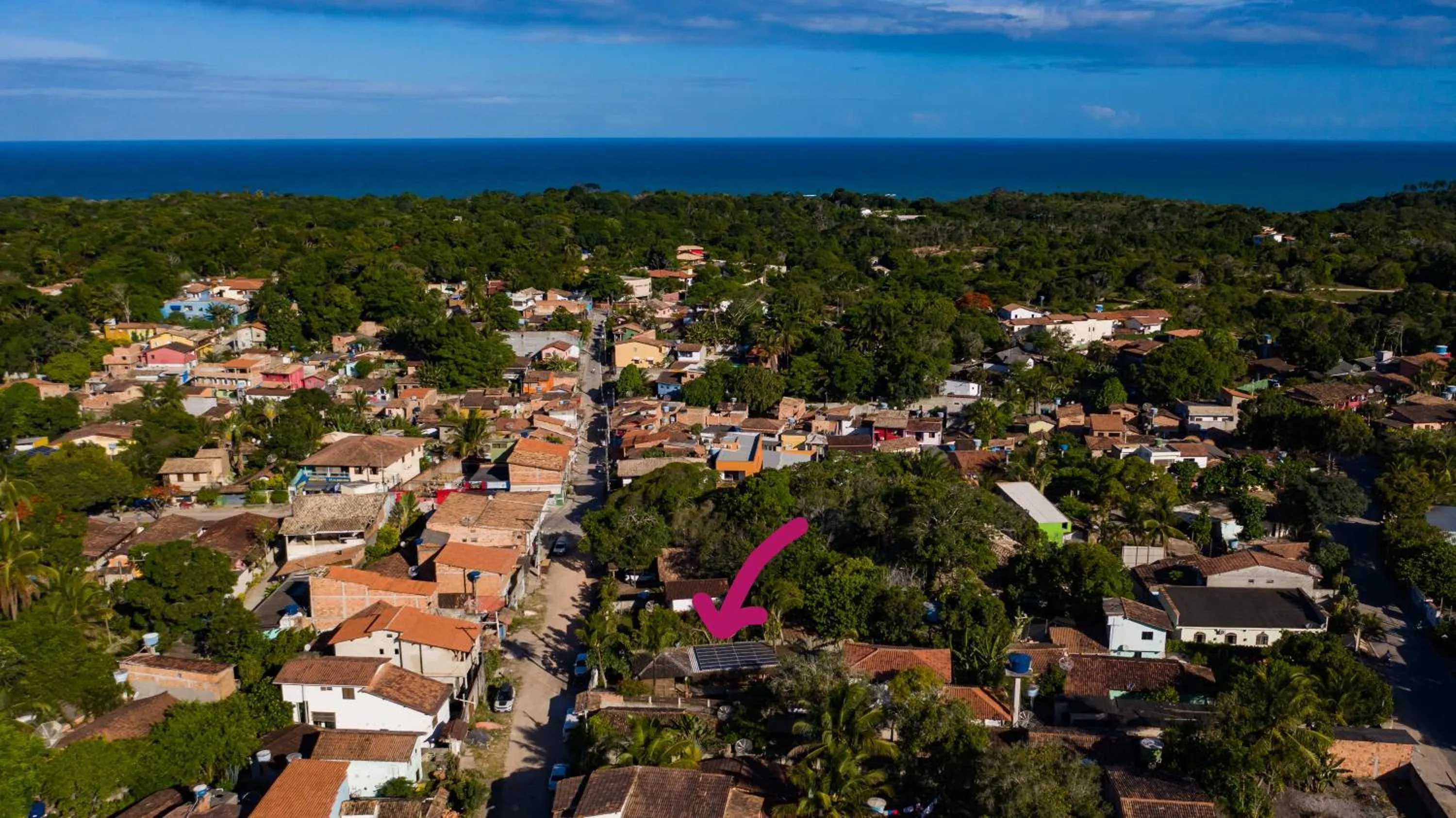 Bird's eye view in Casa e Pousada Alecrim