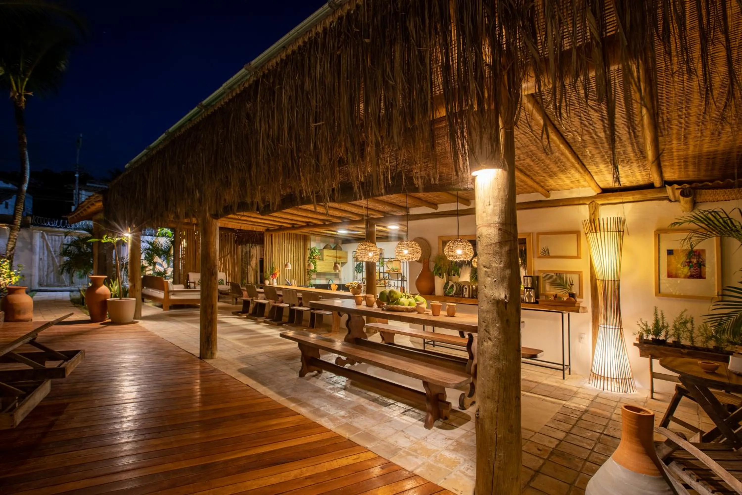 Restaurant/places to eat in Casa e Pousada Alecrim