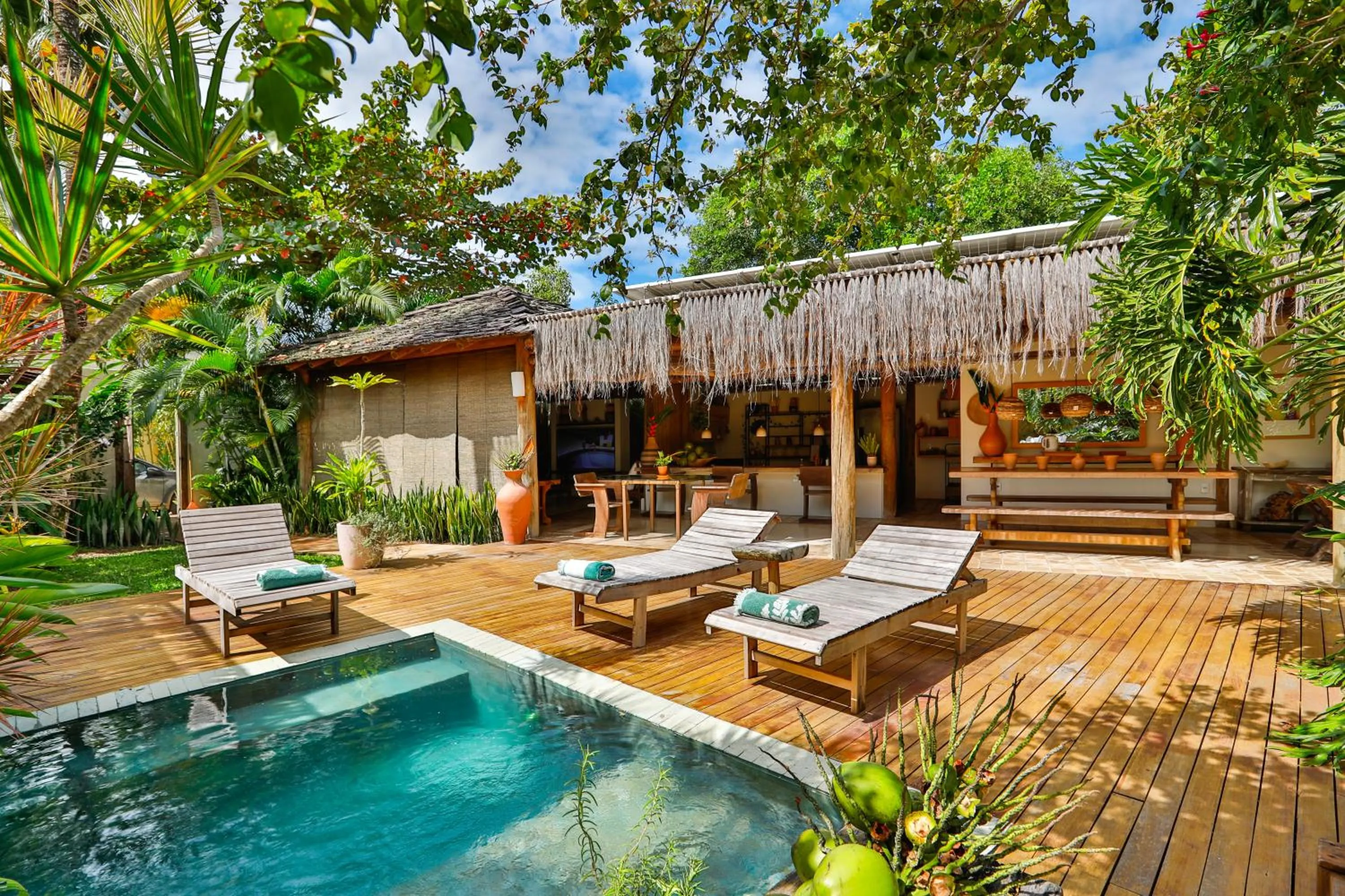 Garden in Casa e Pousada Alecrim