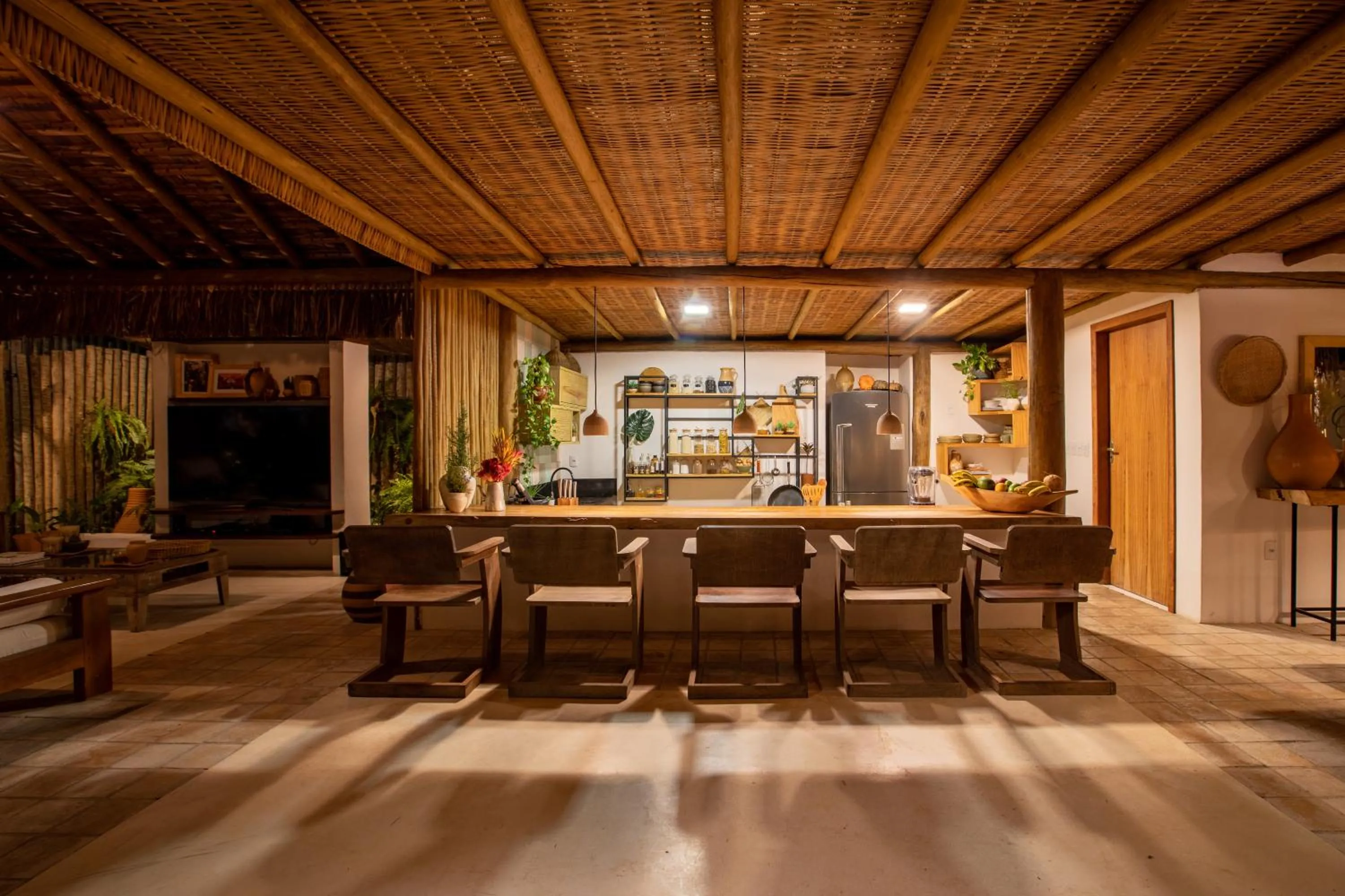 Patio in Casa e Pousada Alecrim