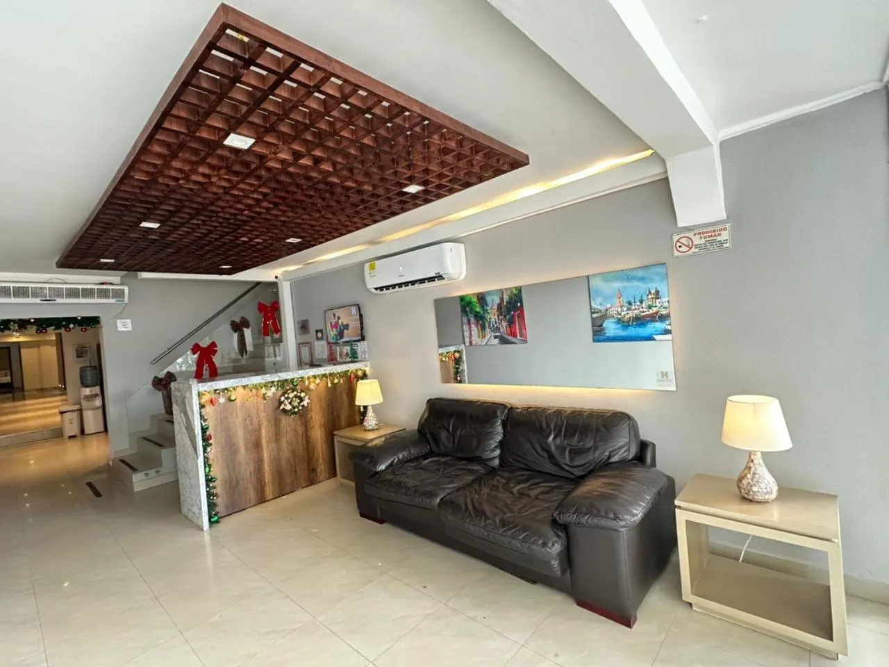 Living room in Hotel Amoek