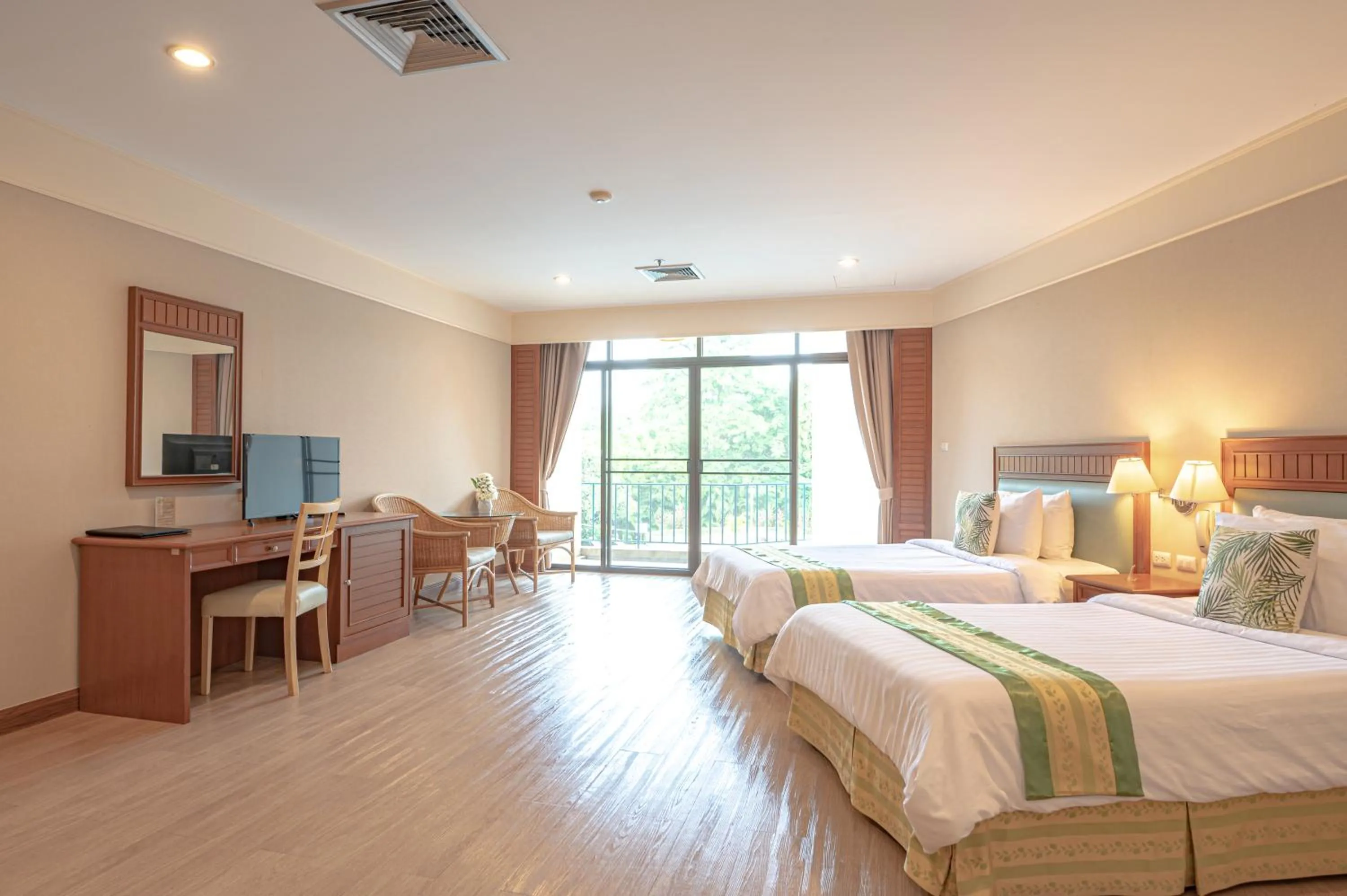 Bed in Eco Hotel by Thammasat