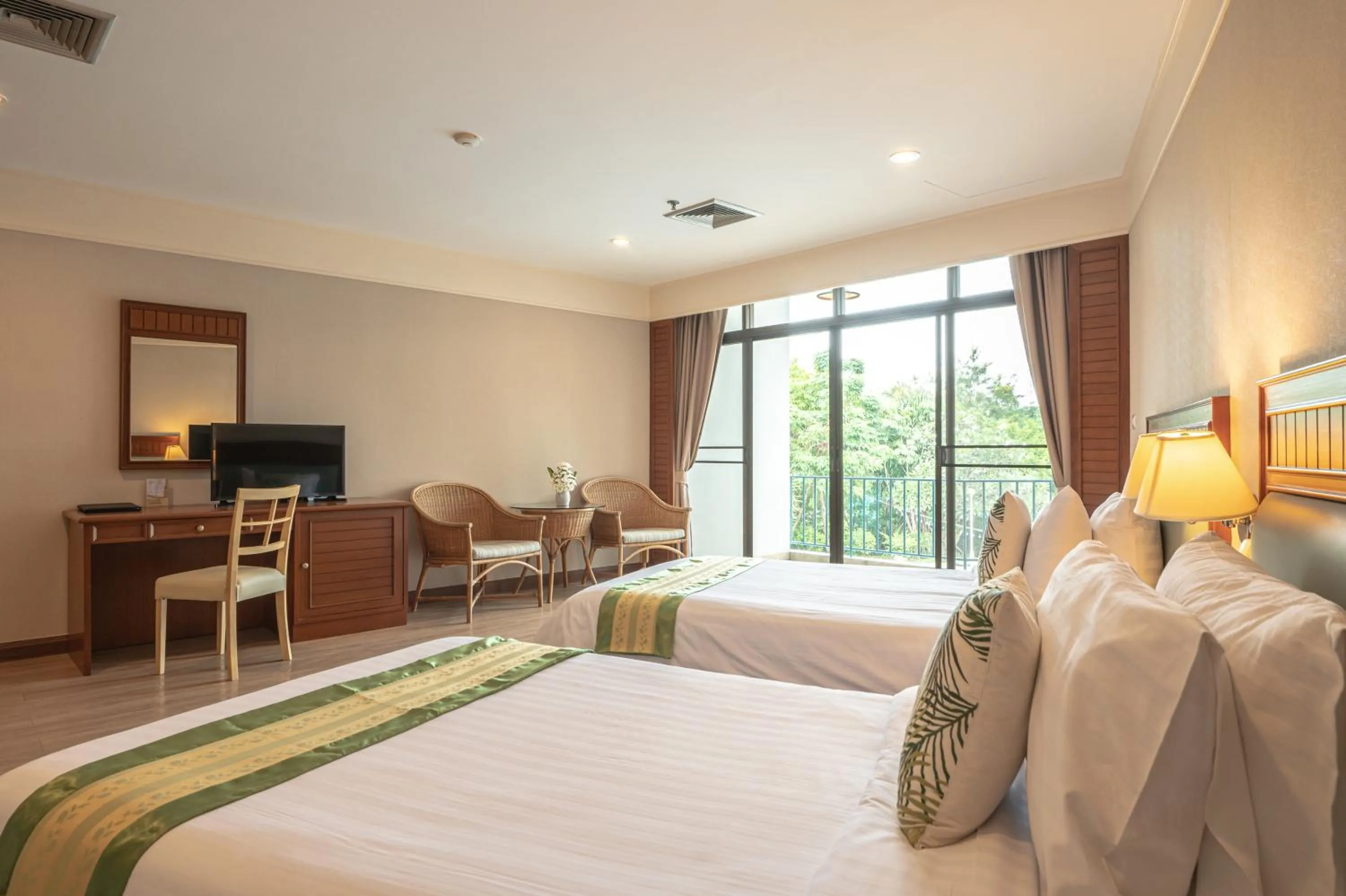 Bed in Eco Hotel by Thammasat