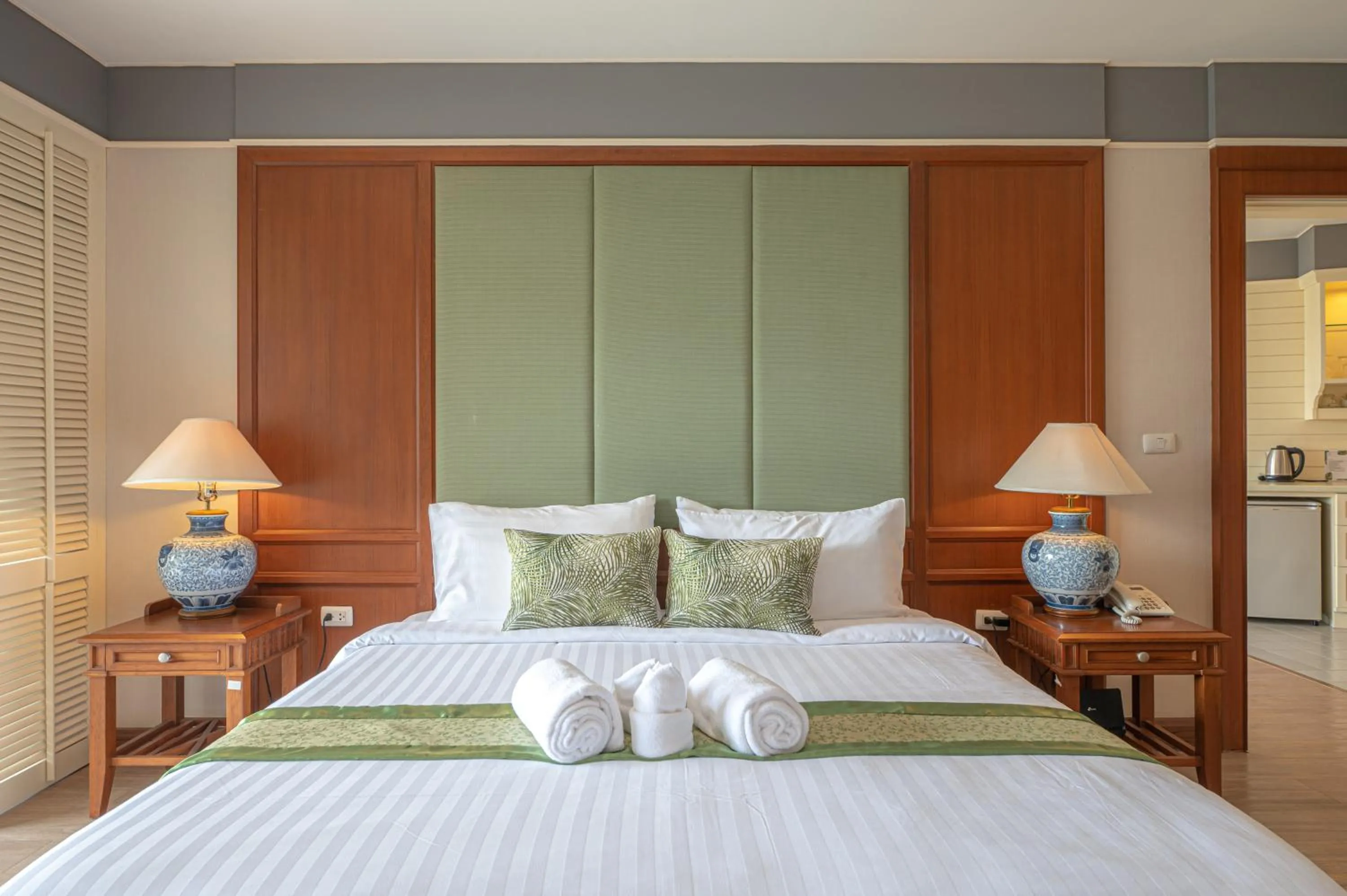 Bed in Eco Hotel by Thammasat