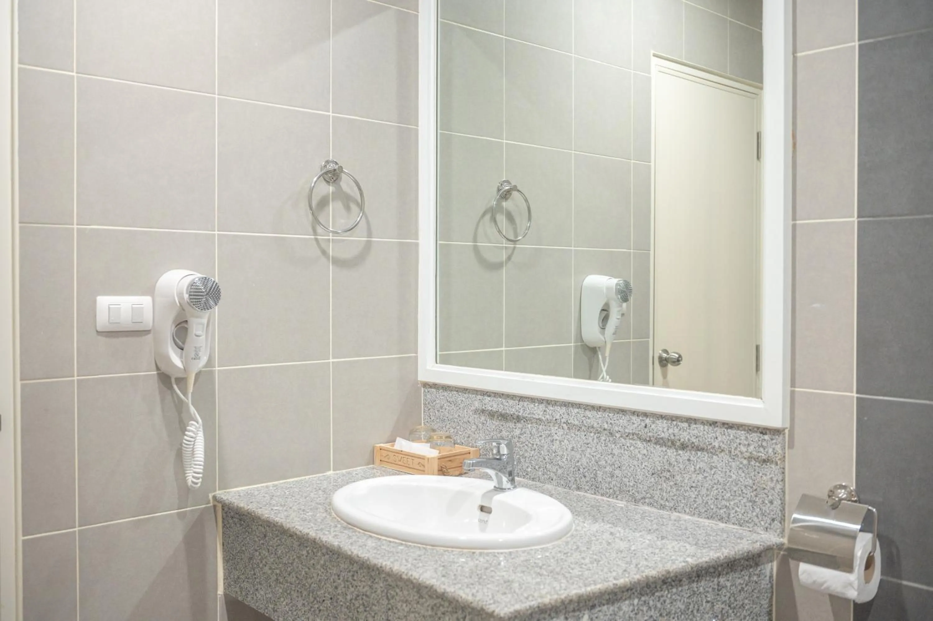 Bathroom in Eco Hotel by Thammasat