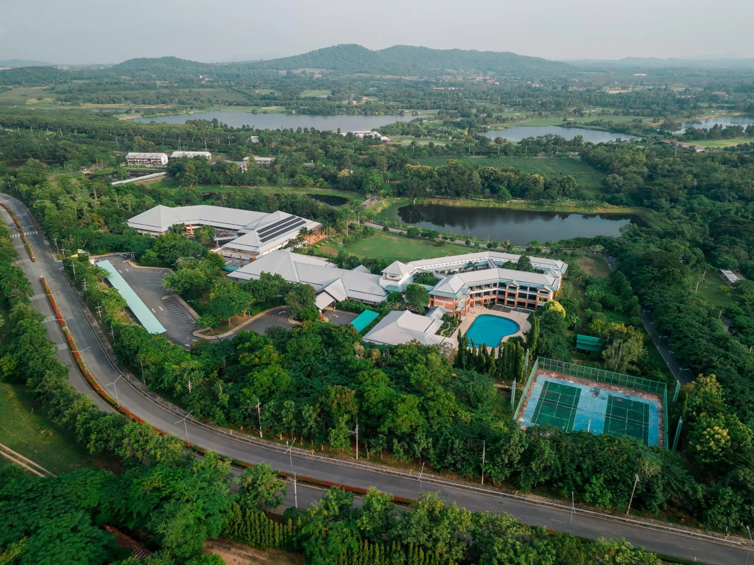 Natural landscape in Eco Hotel by Thammasat