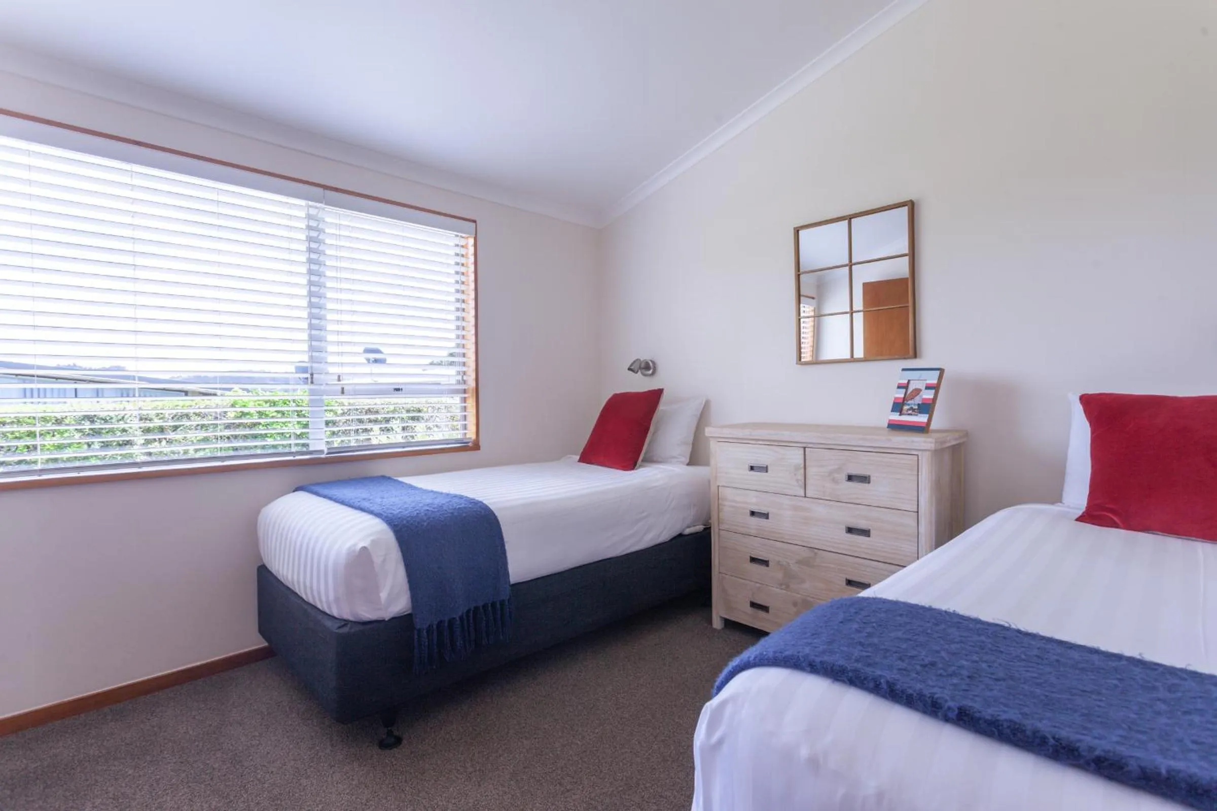 Bed in Pacific Rendezvous Resort