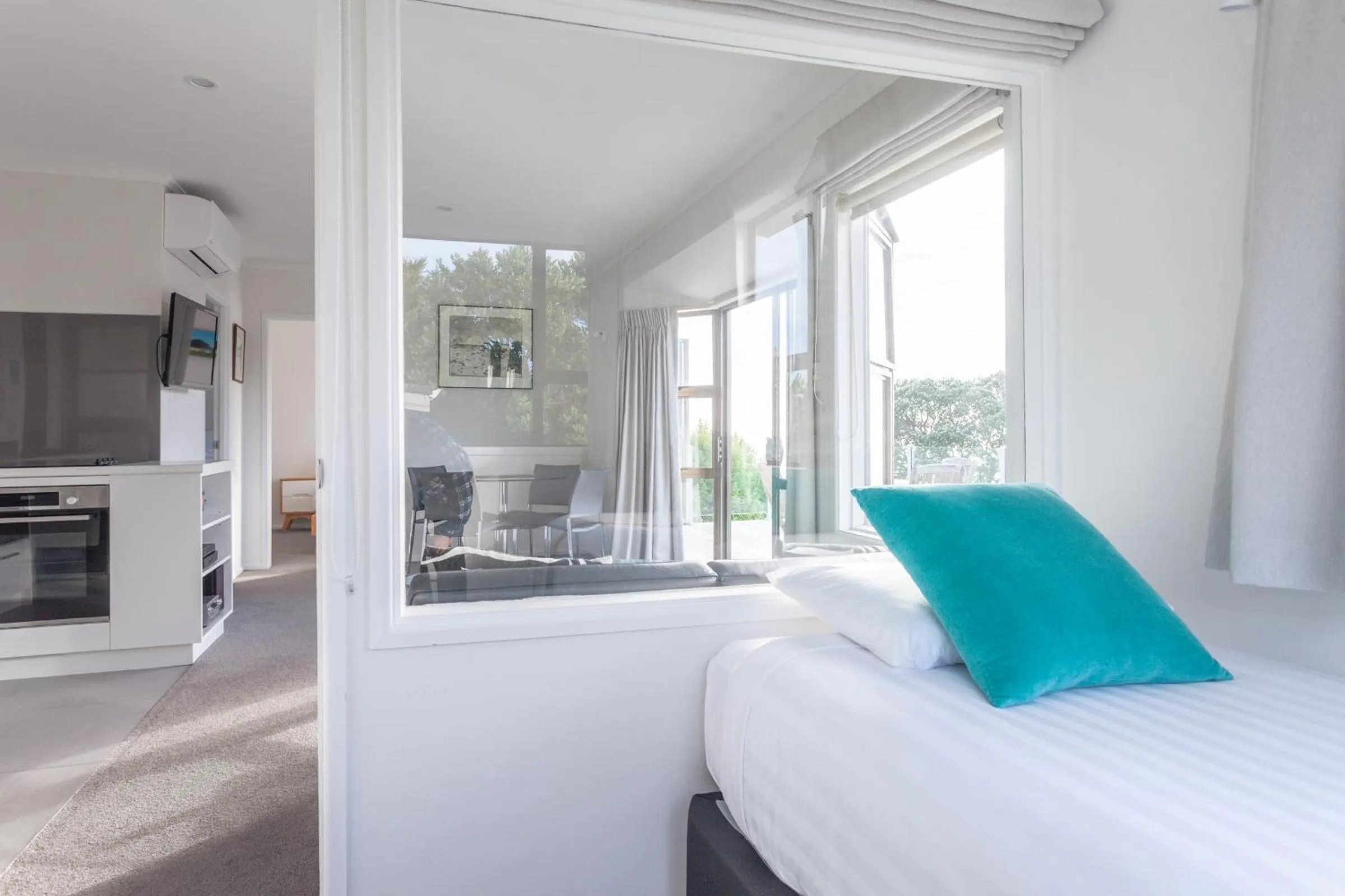 Bed in Pacific Rendezvous Resort