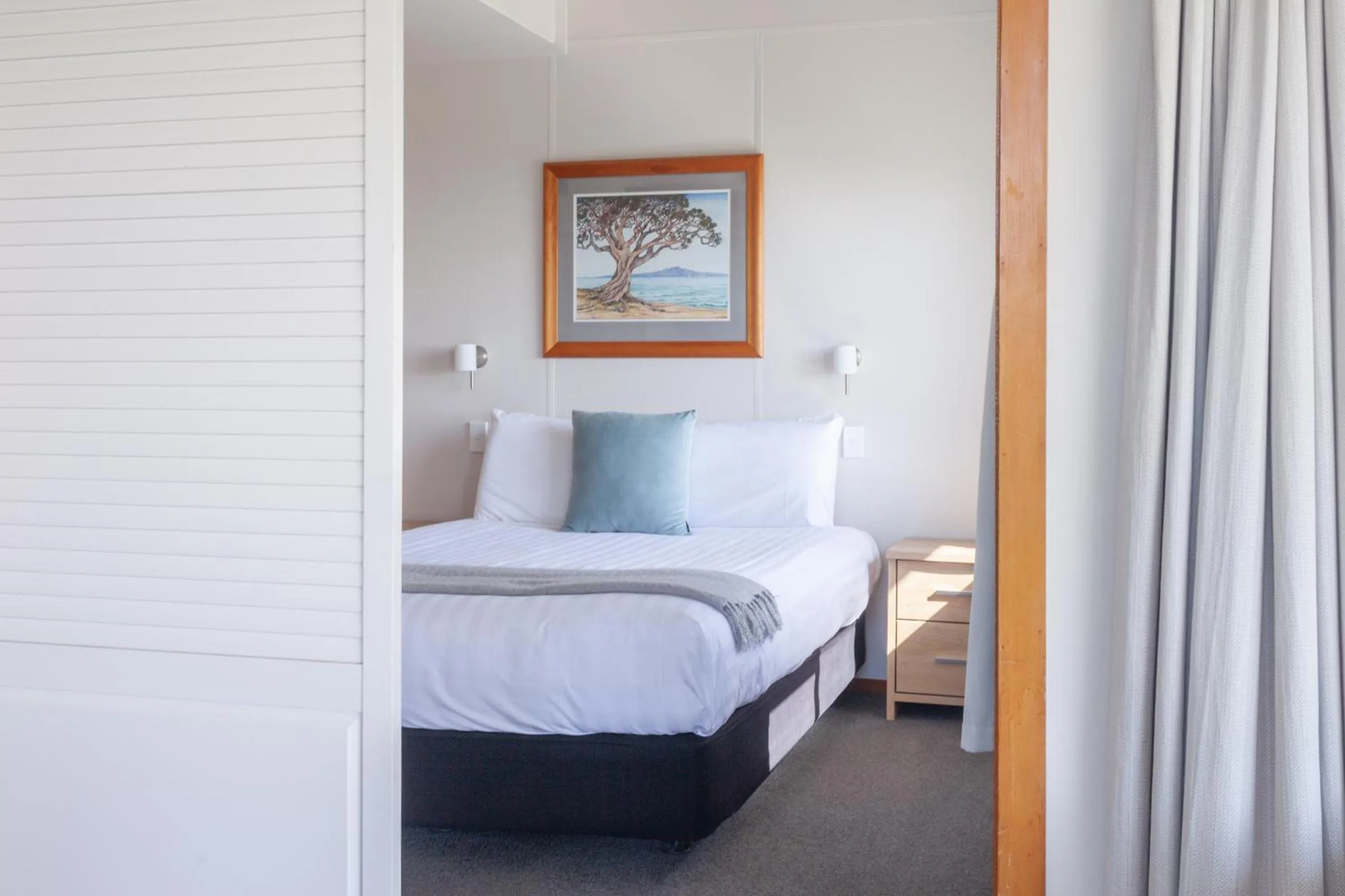 Bed in Pacific Rendezvous Resort